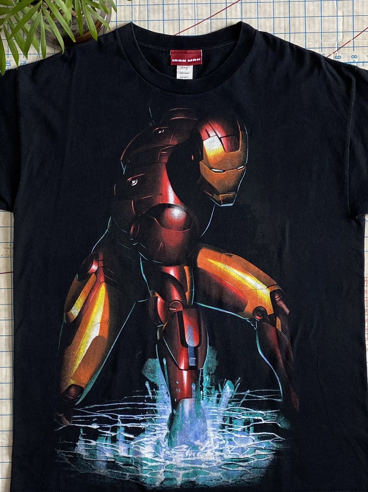 Marvel Comics Iron Man Big Graphic Tee Marvel Size Large Black Size US L / EU 52-54 / 3 - 3 Thumbnail