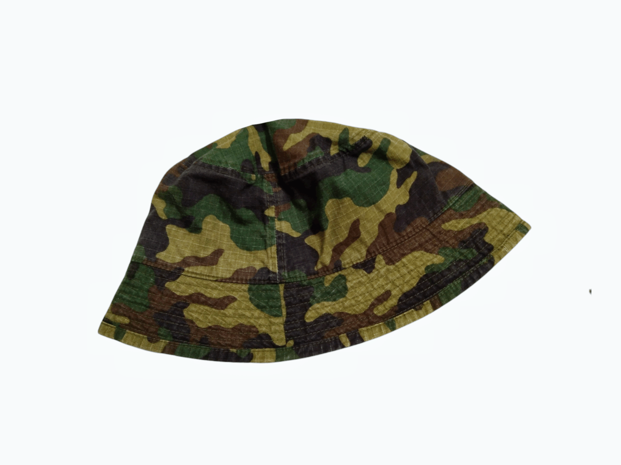 Vintage VINTAGE JAPAN CAMO RIPSTOP BUCKET HAT Size ONE SIZE - 6 Thumbnail