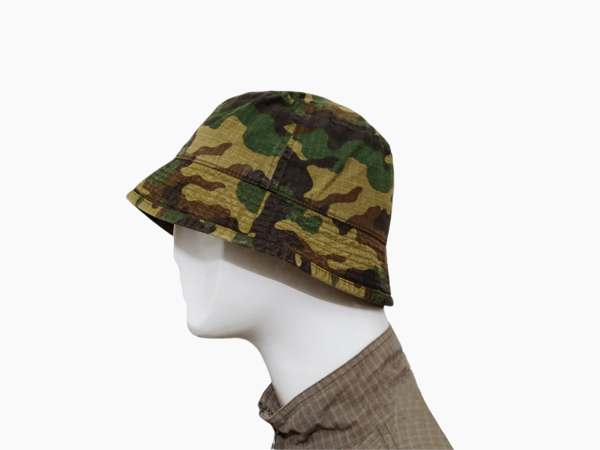 Vintage VINTAGE JAPAN CAMO RIPSTOP BUCKET HAT Size ONE SIZE - 5 Thumbnail