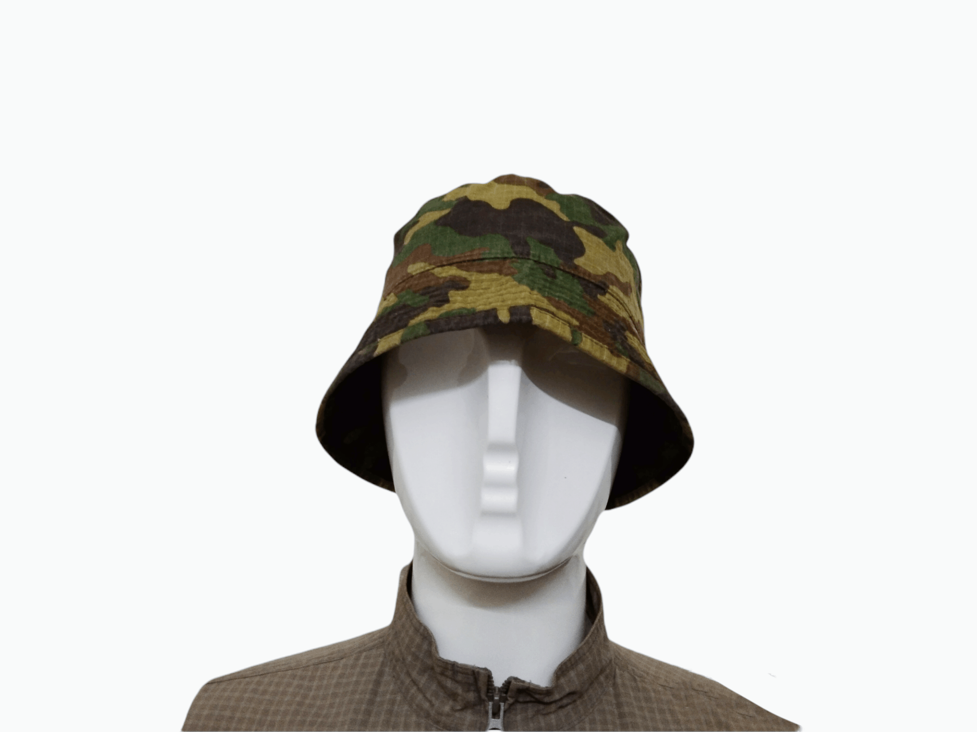 Vintage VINTAGE JAPAN CAMO RIPSTOP BUCKET HAT Size ONE SIZE - 3 Thumbnail