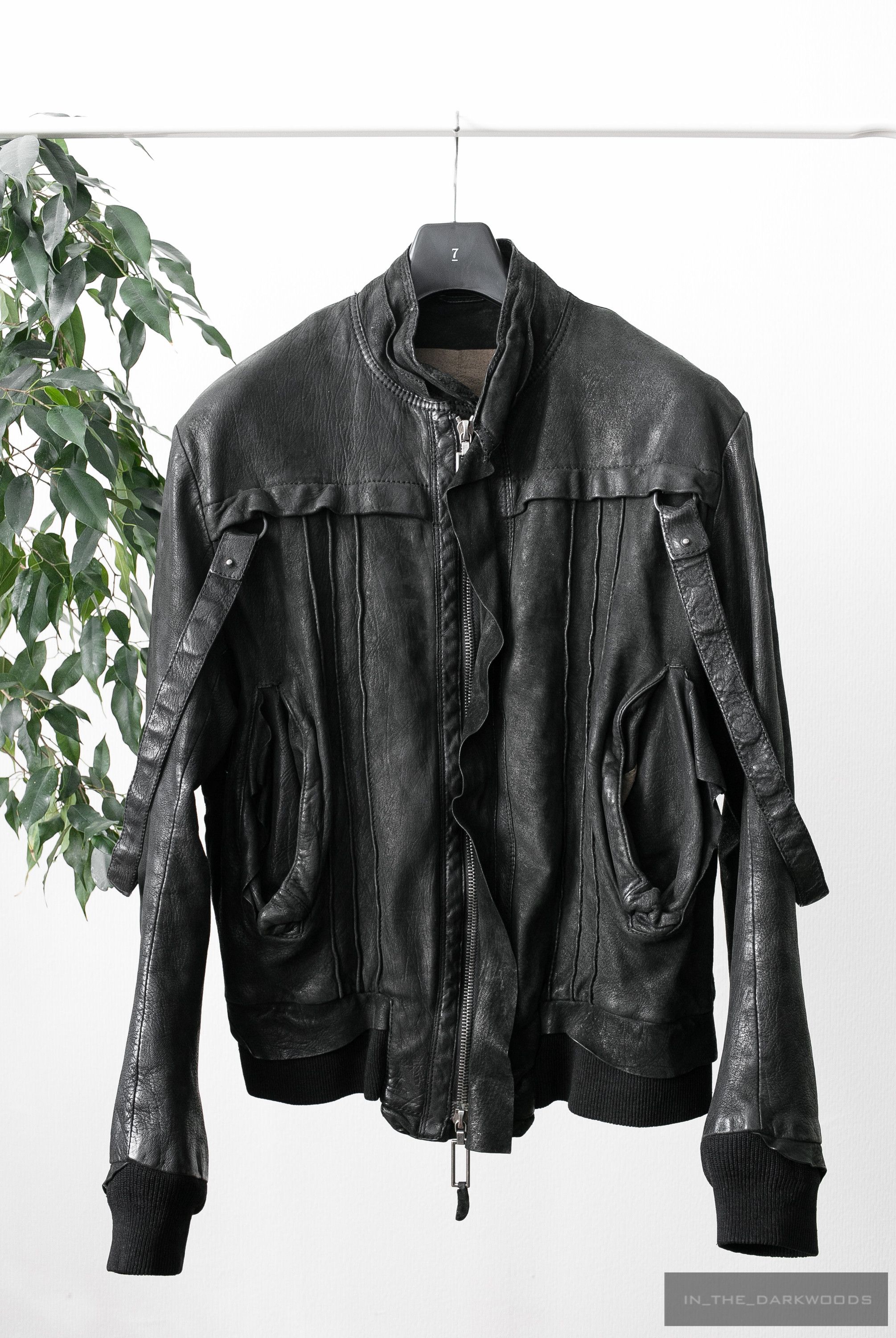 Men's Yohji Yamamoto Leather Jackets | Grailed