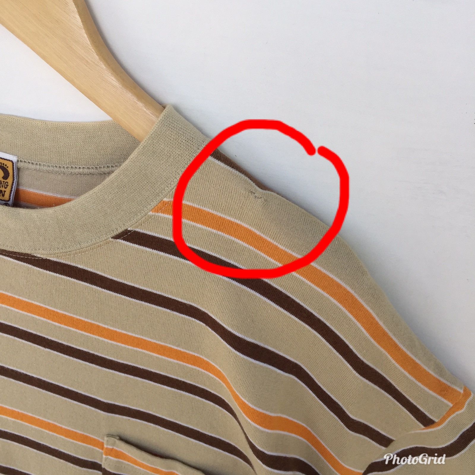 Hang Ten Hang Ten Stripes Pockect T Shirt Size US L / EU 52-54 / 3 - 4 Thumbnail