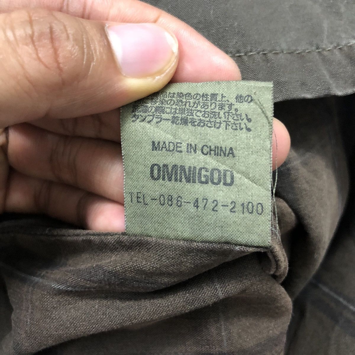 Indigo Vintage Omnigod Faded Zipper Ups Jacket Size US M / EU 48-50 / 2 - 12 Thumbnail