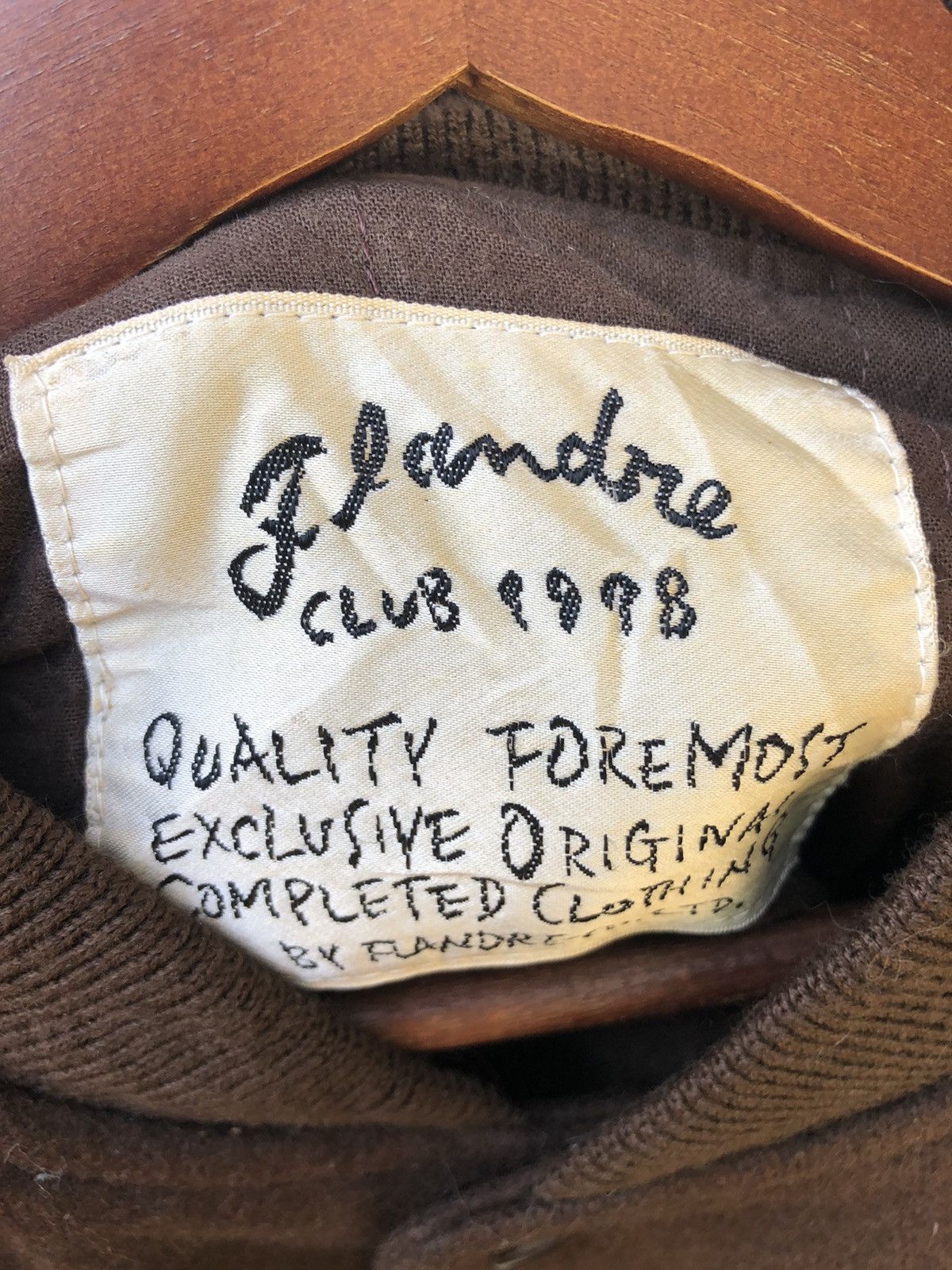 Japanese Brand Vintage Japanese brand Flandre wool varsity jacket Size US L / EU 52-54 / 3 - 4 Thumbnail