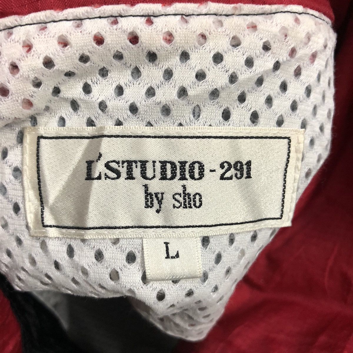Japanese Brand Vintage L Studio By Sho Embroidery Big Logo Zipper Up Jacket Size US XL / EU 56 / 4 - 12 Thumbnail