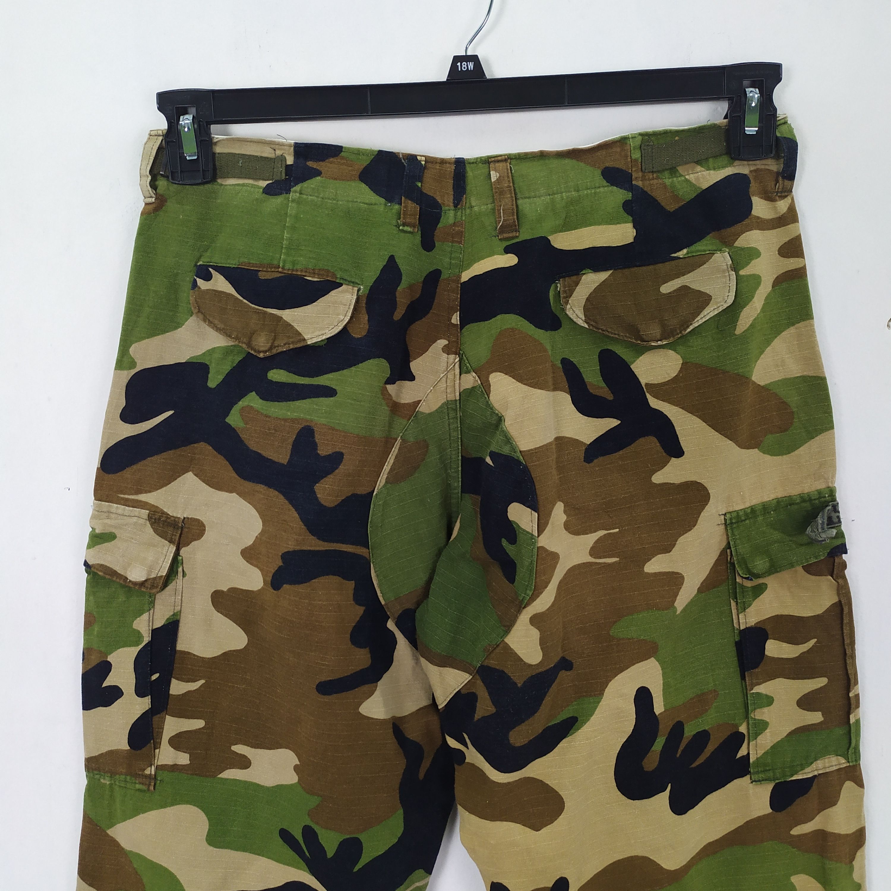 Other CAMO ARMY CARGO PANTS MULTIPOCKET TACTICAL Size US 32 / EU 48 - 7 Thumbnail