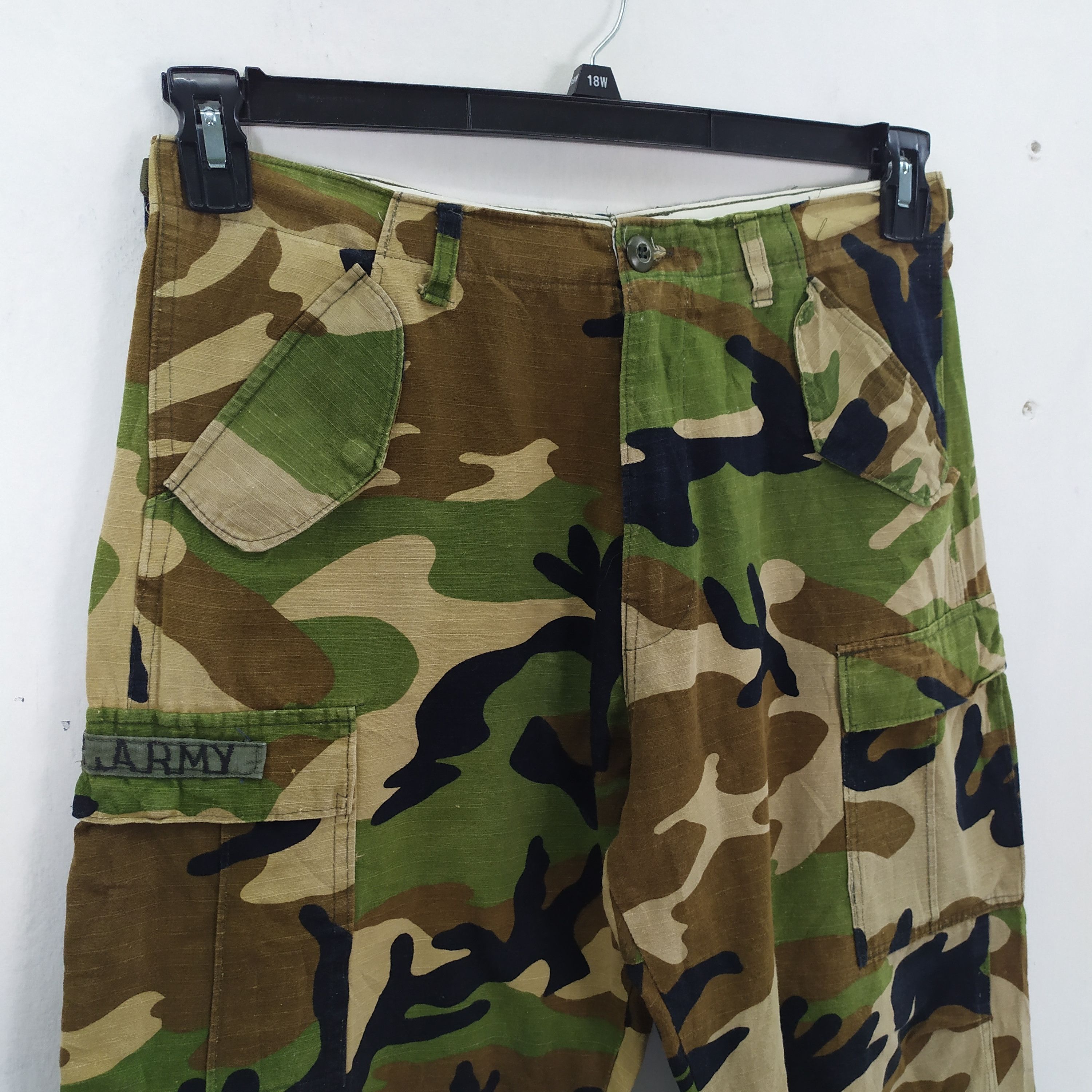 Other CAMO ARMY CARGO PANTS MULTIPOCKET TACTICAL Size US 32 / EU 48 - 9 Thumbnail