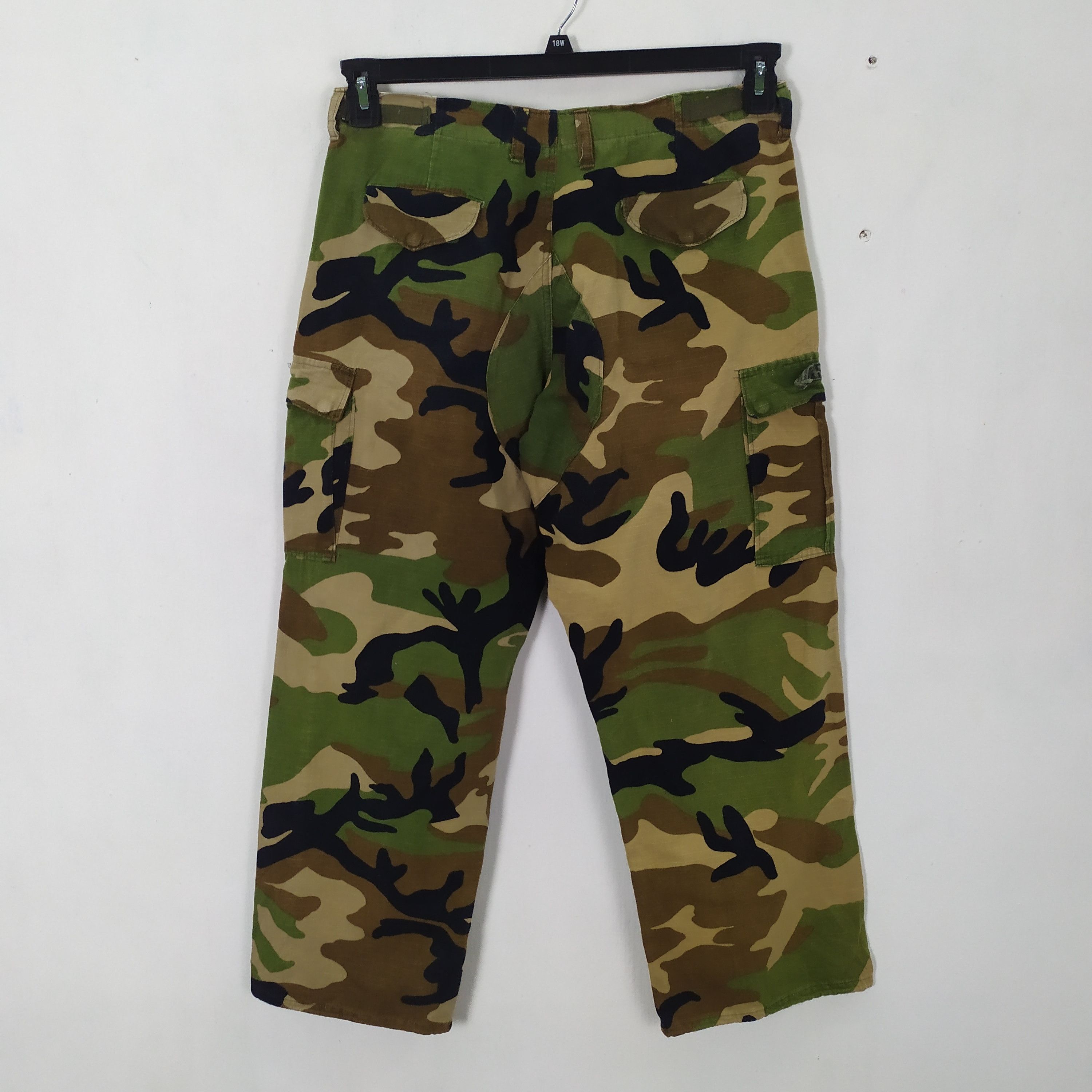 Other CAMO ARMY CARGO PANTS MULTIPOCKET TACTICAL Size US 32 / EU 48 - 8 Thumbnail