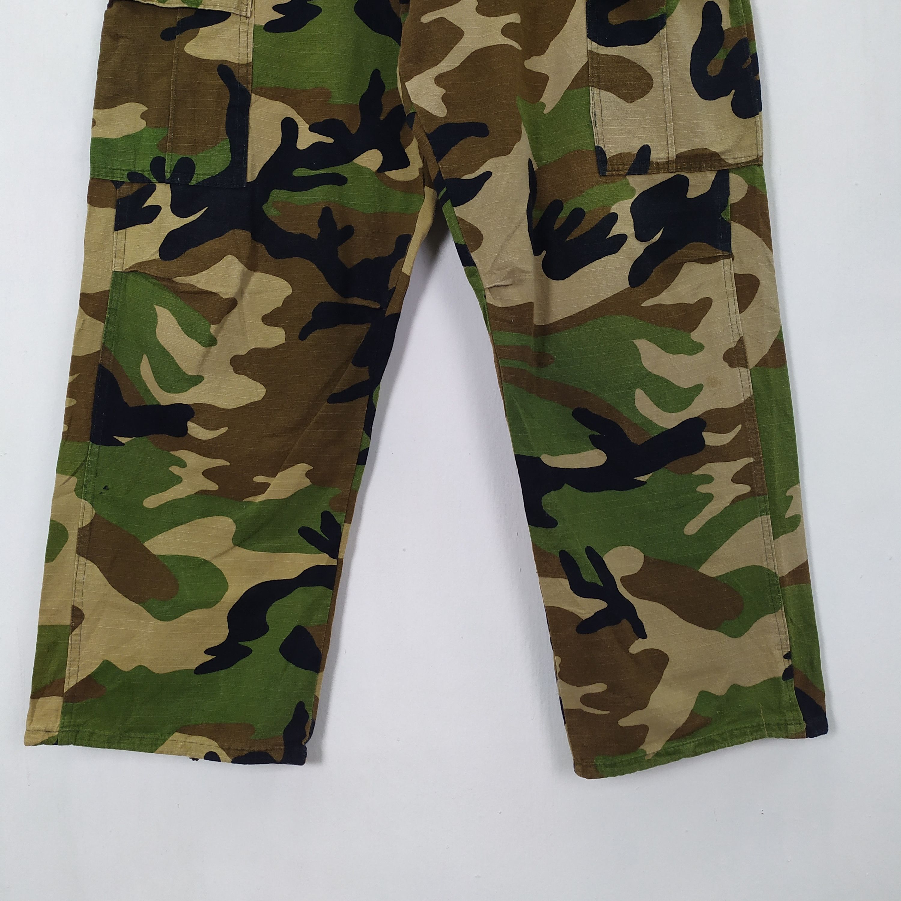 Other CAMO ARMY CARGO PANTS MULTIPOCKET TACTICAL Size US 32 / EU 48 - 11 Thumbnail