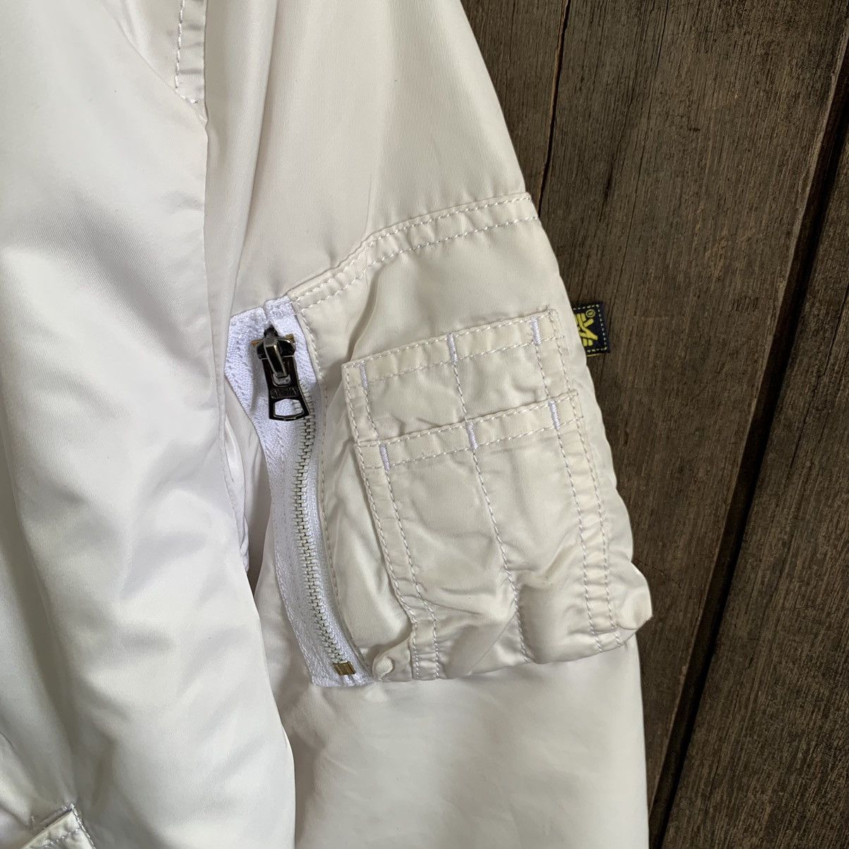 Alpha Industries × Vintage Vtg Alpha Industries Bomber Jacket Size US S / EU 44-46 / 1 - 5 Thumbnail