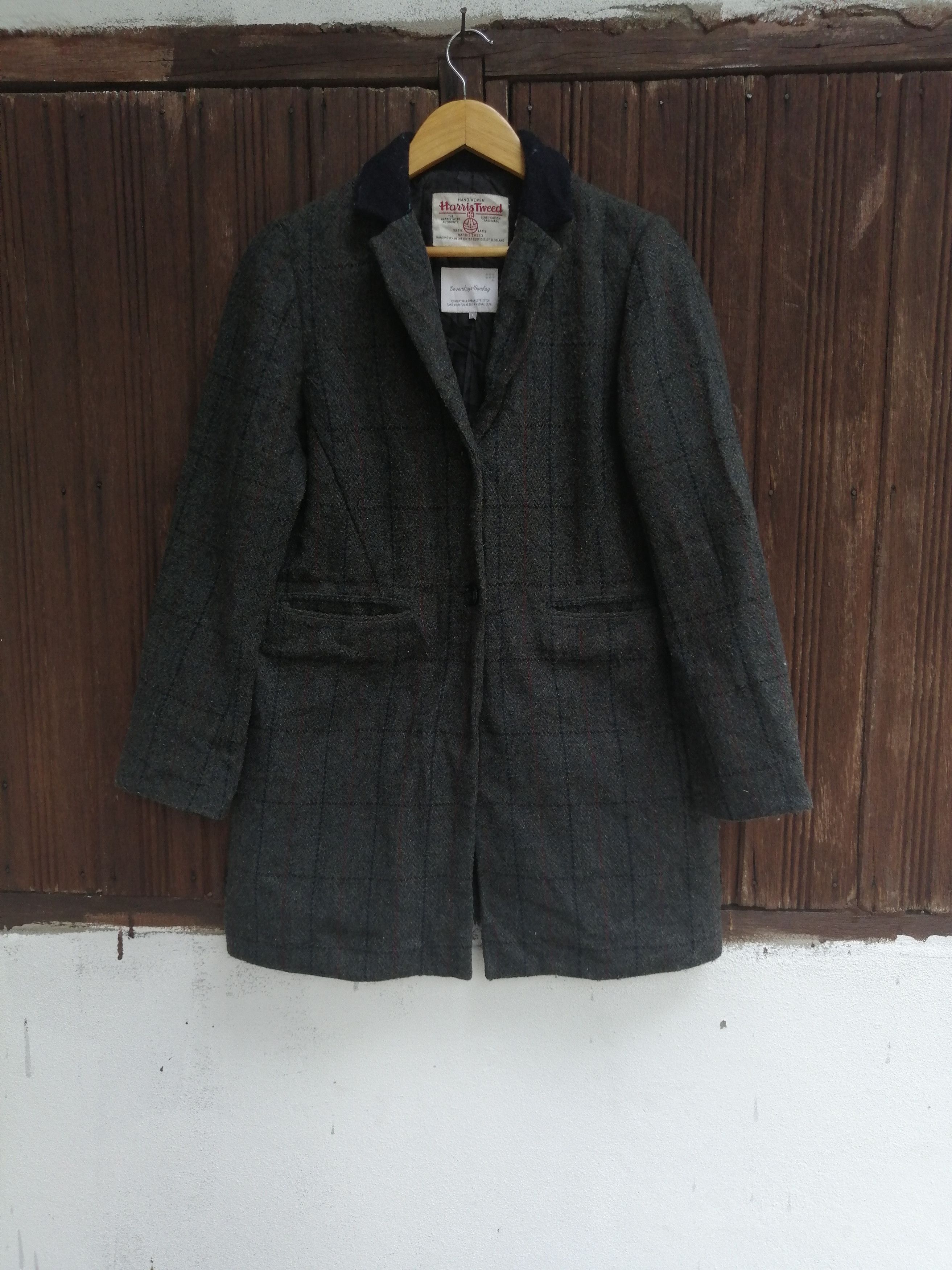 image of Harris Tweed X Saturdays Sevenday in Grey, Men's (Size Medium)