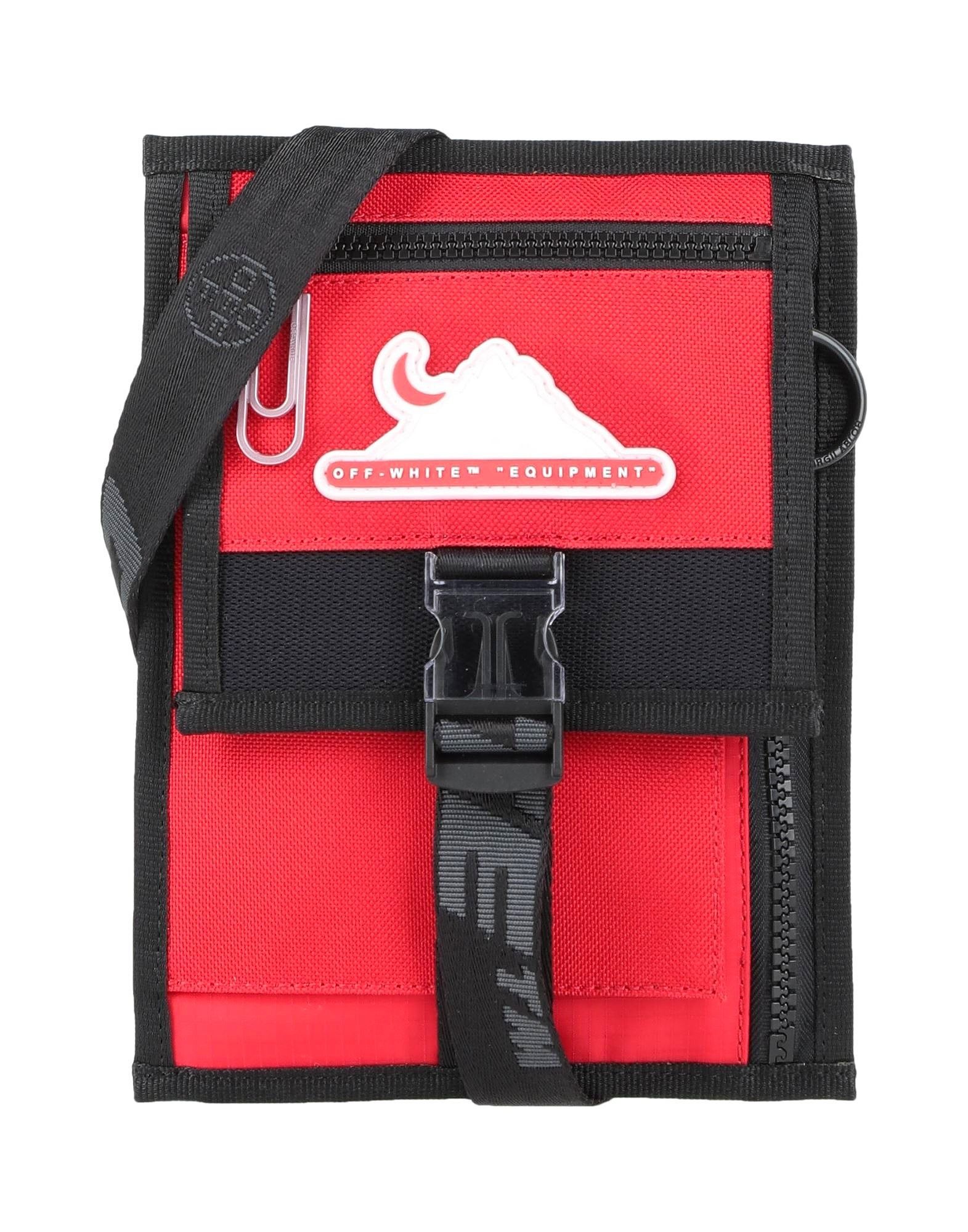 Off-White Cross-body bags in Red Size ONE SIZE - 1 Thumbnail