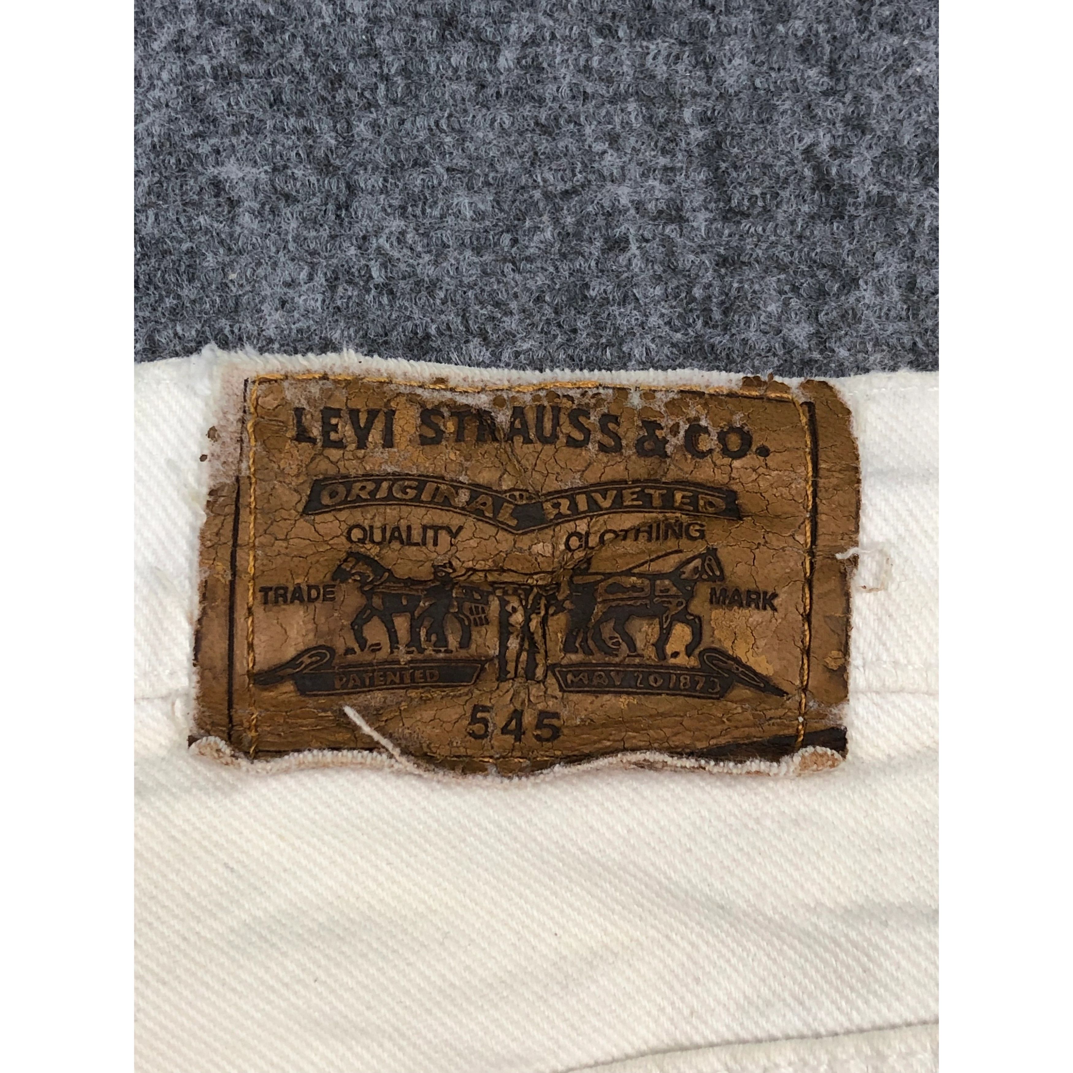 Levi's × Vintage Vintage Levis 545 Loose Fit Jeans DP0260 Size US 34 / EU 50 - 5 Thumbnail