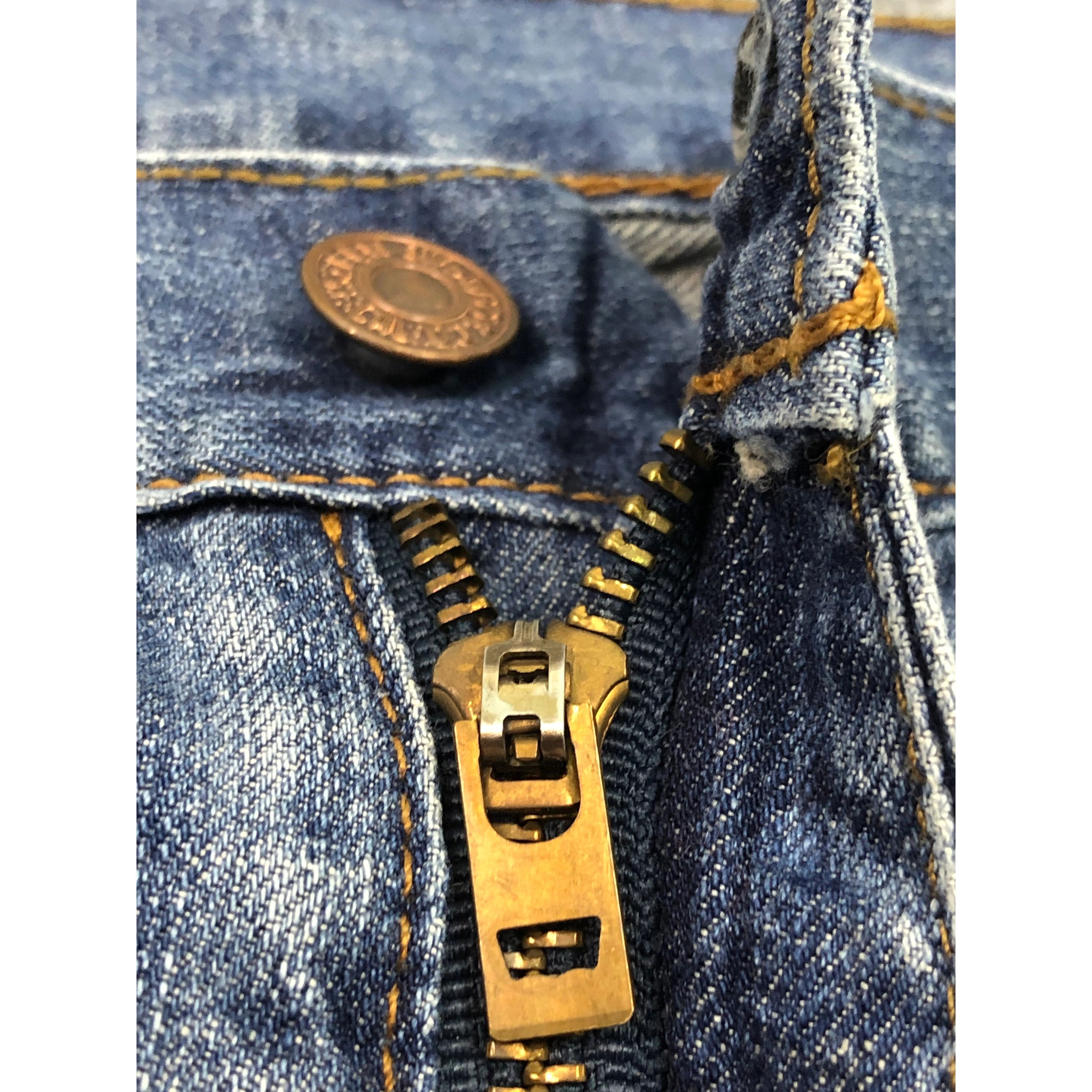 Levi's × Vintage Vintage Levis 505 Regular Fit Lightwash Denim DP0343 Size US 34 / EU 50 - 7 Thumbnail