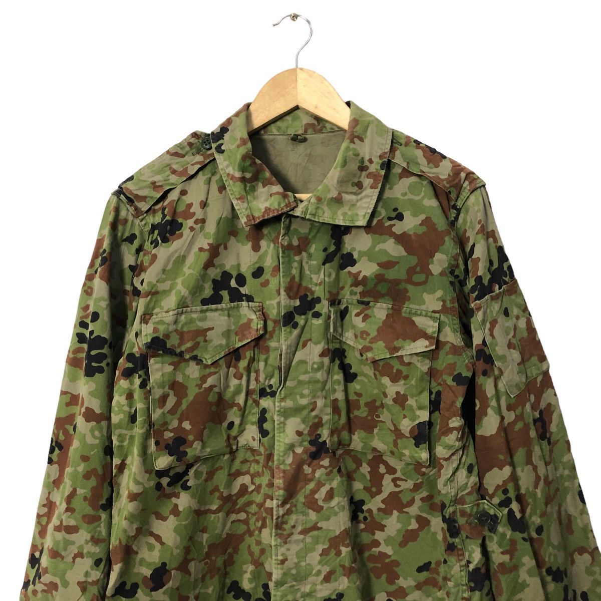 Japanese Brand Vintage Unbranded Camo Button Ups Army Jacket Size US M / EU 48-50 / 2 - 4 Thumbnail