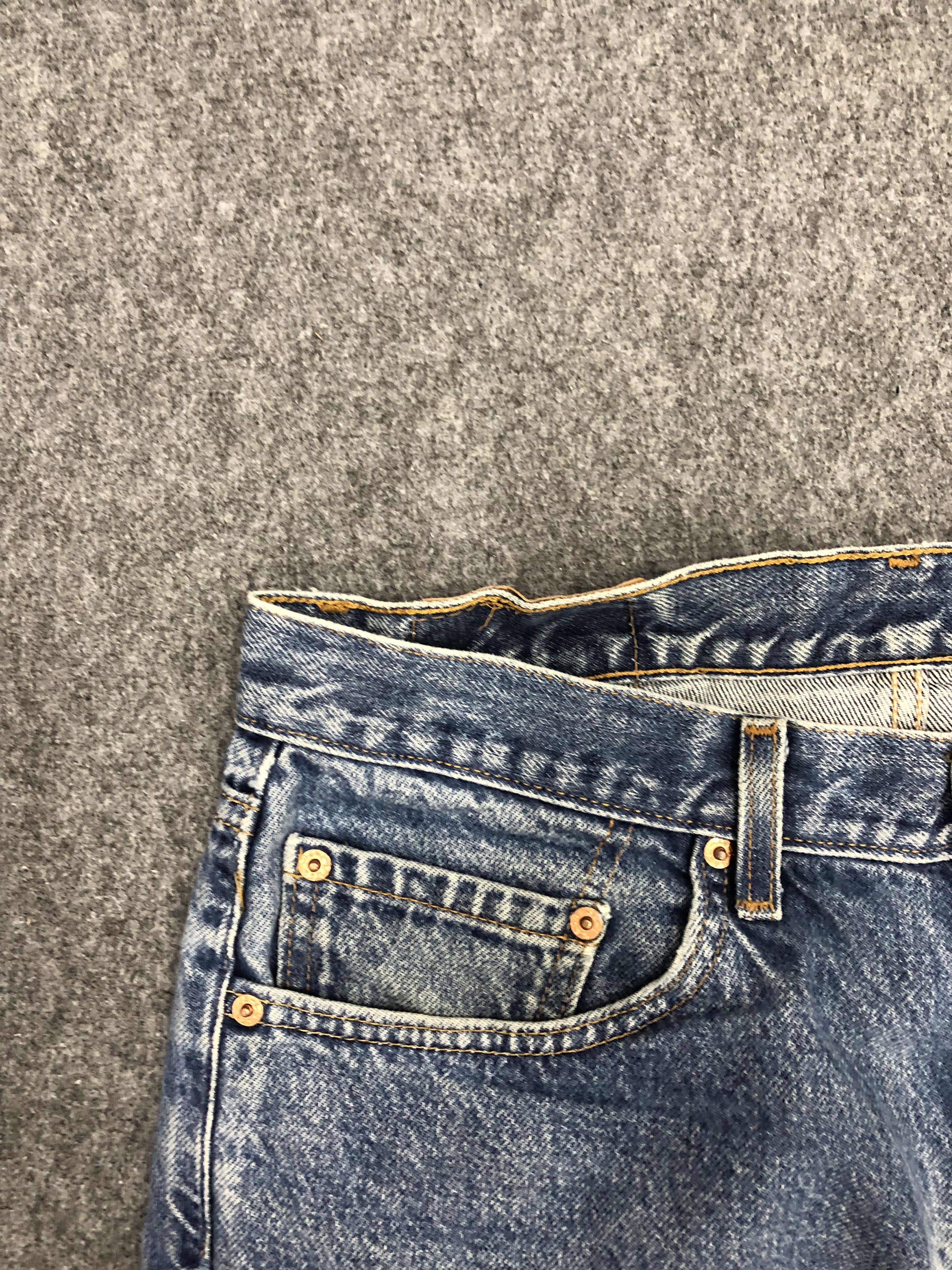 Levi's × Vintage Vintage 90s Levis 550 Denim DP1074 Size US 34 / EU 50 - 8 Thumbnail