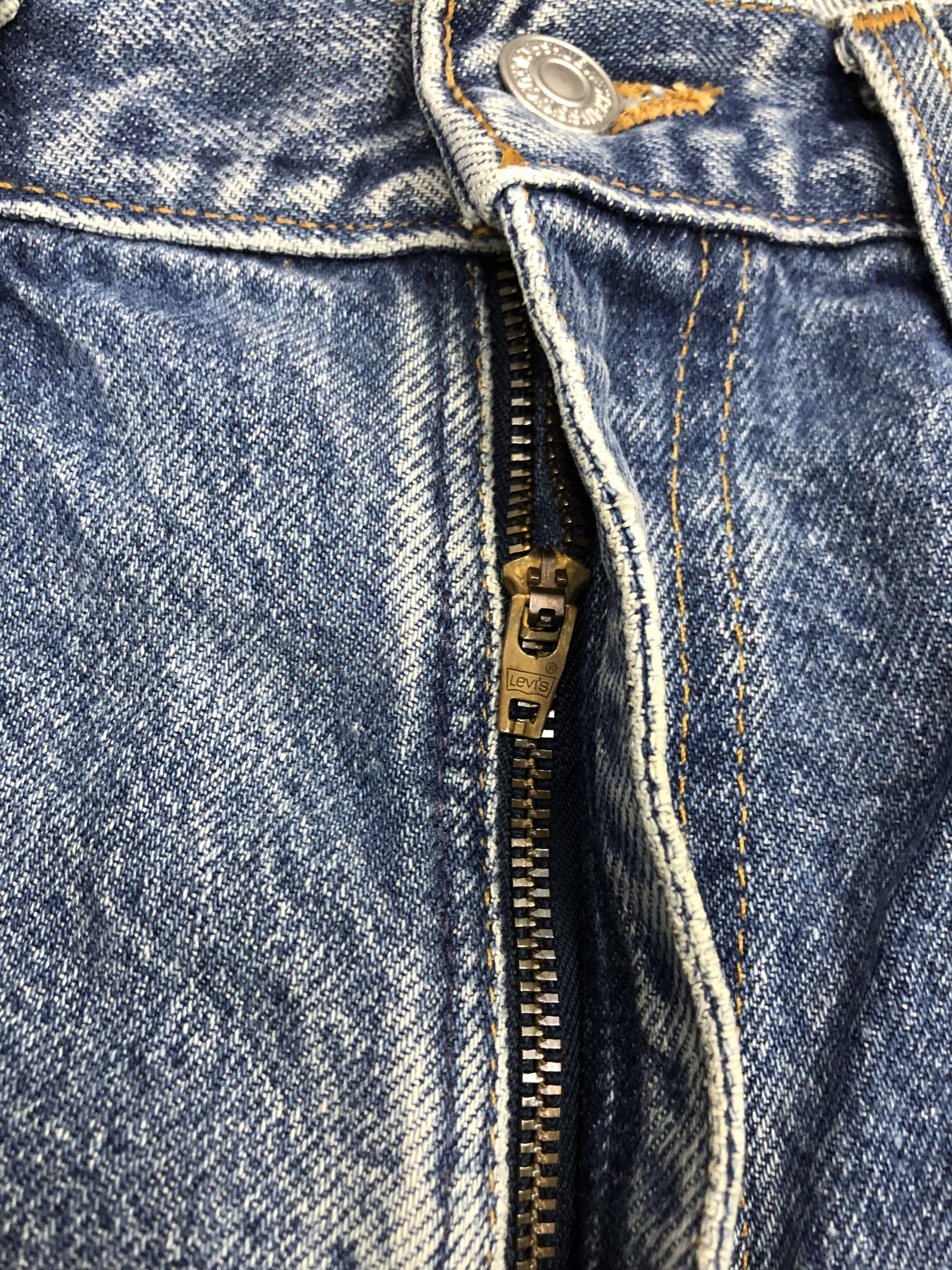 Levi's × Vintage Vintage 90s Levis 550 Denim DP1074 Size US 34 / EU 50 - 9 Thumbnail