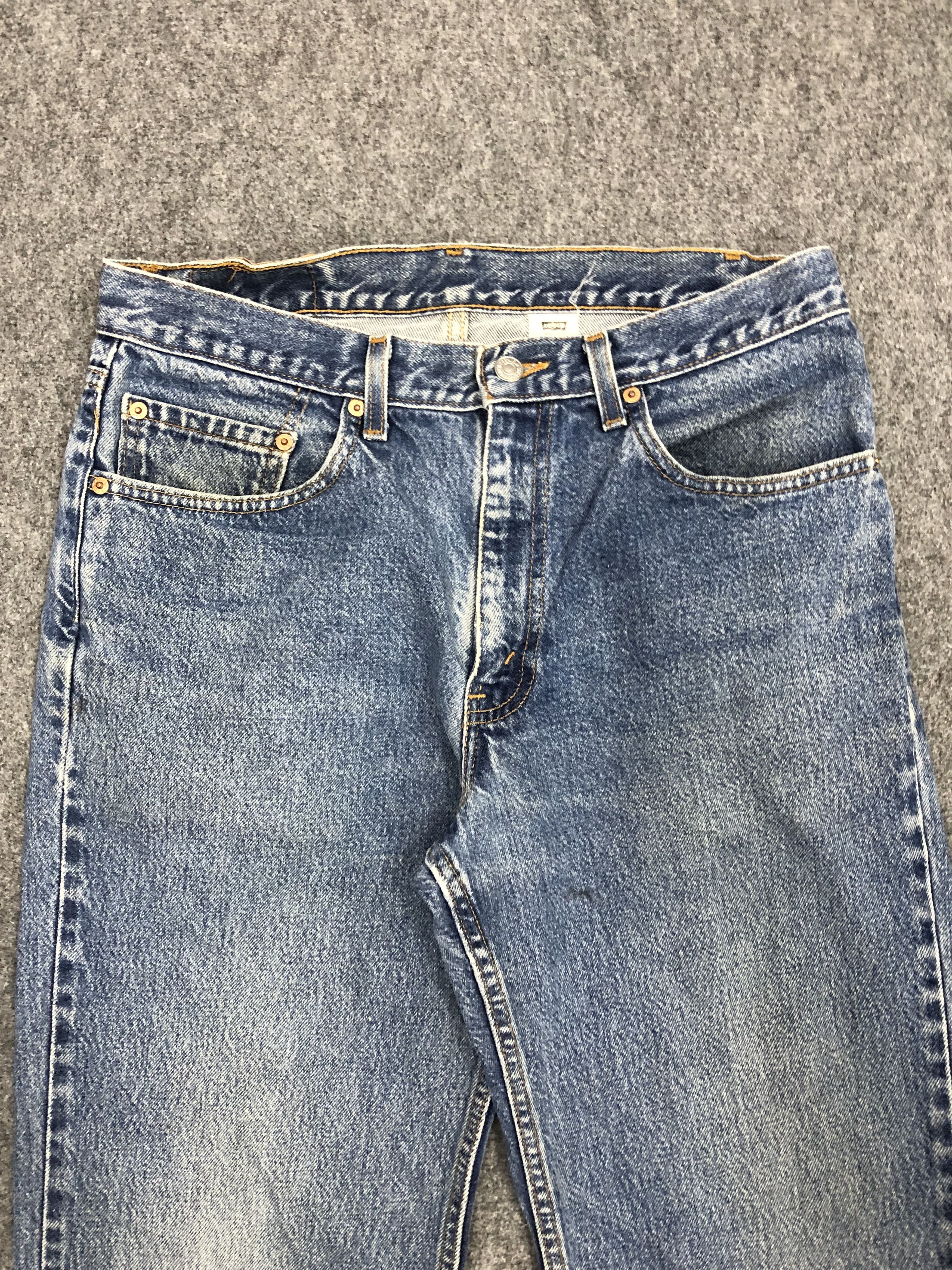 Levi's × Vintage Vintage 90s Levis 550 Denim DP1074 Size US 34 / EU 50 - 2 Thumbnail