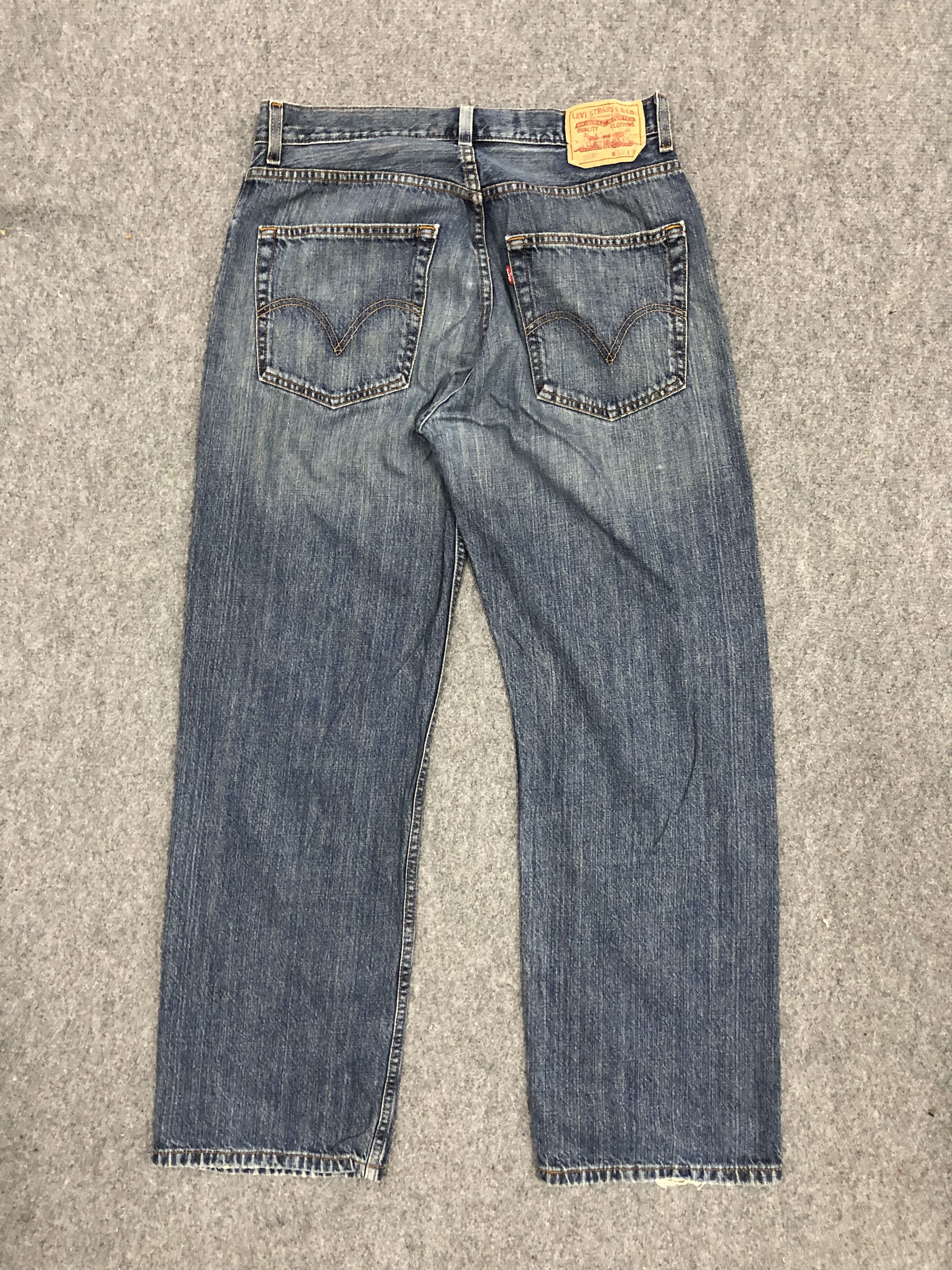 Levi's × Vintage Vintage Levis 569 Denim DP1096 Size US 34 / EU 50 - 3 Thumbnail
