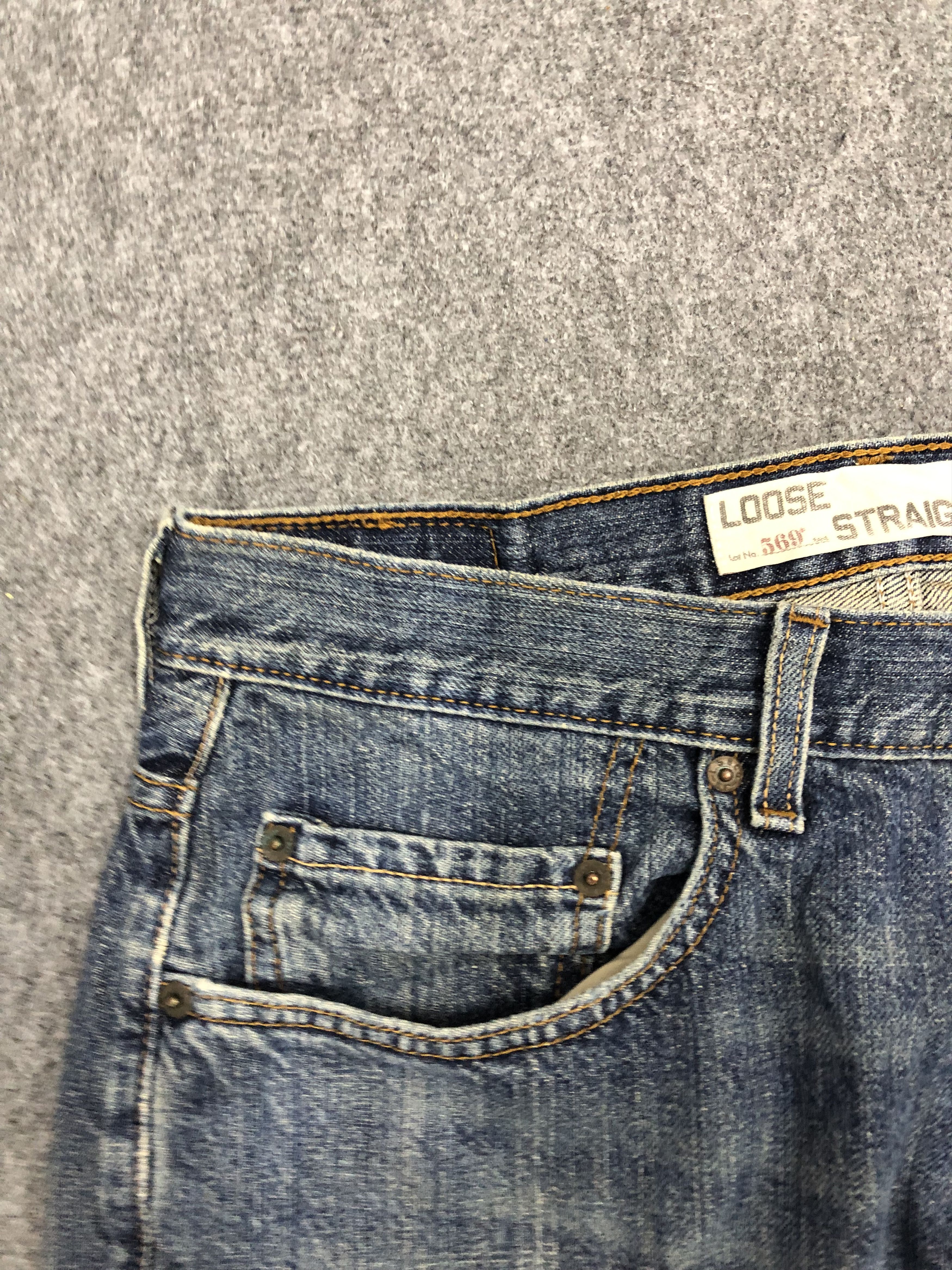 Levi's × Vintage Vintage Levis 569 Denim DP1096 Size US 34 / EU 50 - 8 Thumbnail