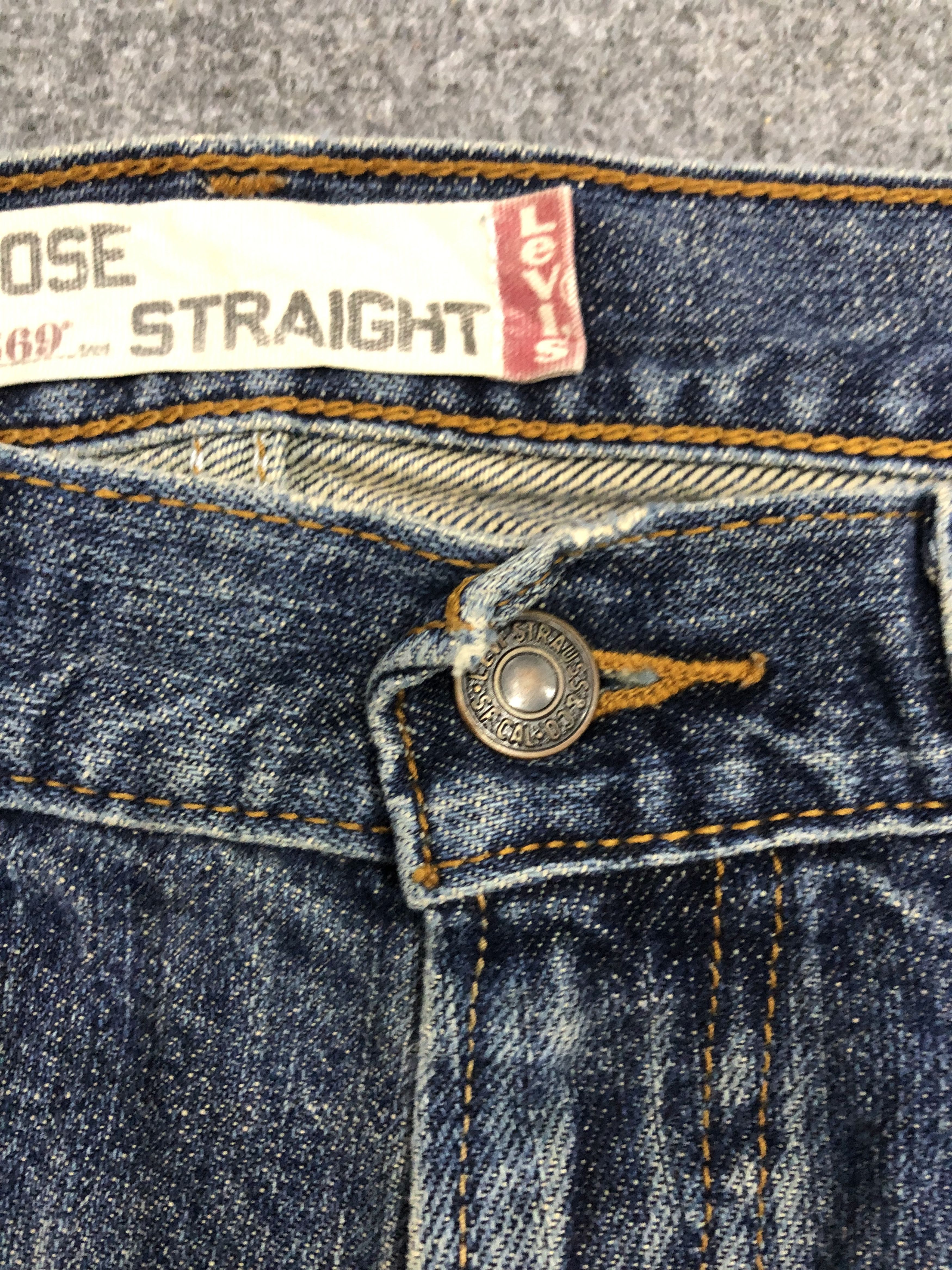 Levi's × Vintage Vintage Levis 569 Denim DP1096 Size US 34 / EU 50 - 9 Thumbnail