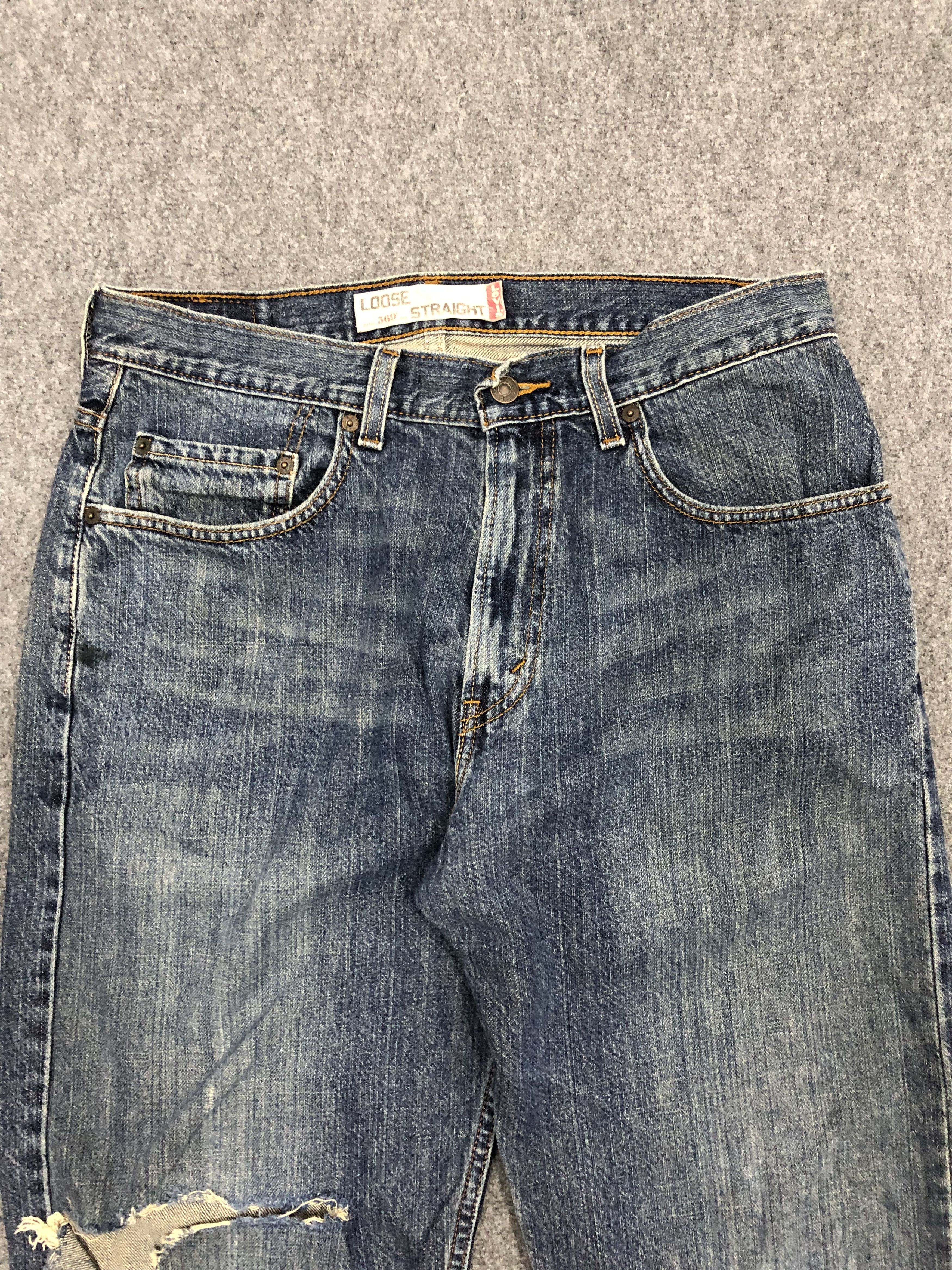 Levi's × Vintage Vintage Levis 569 Denim DP1096 Size US 34 / EU 50 - 2 Thumbnail