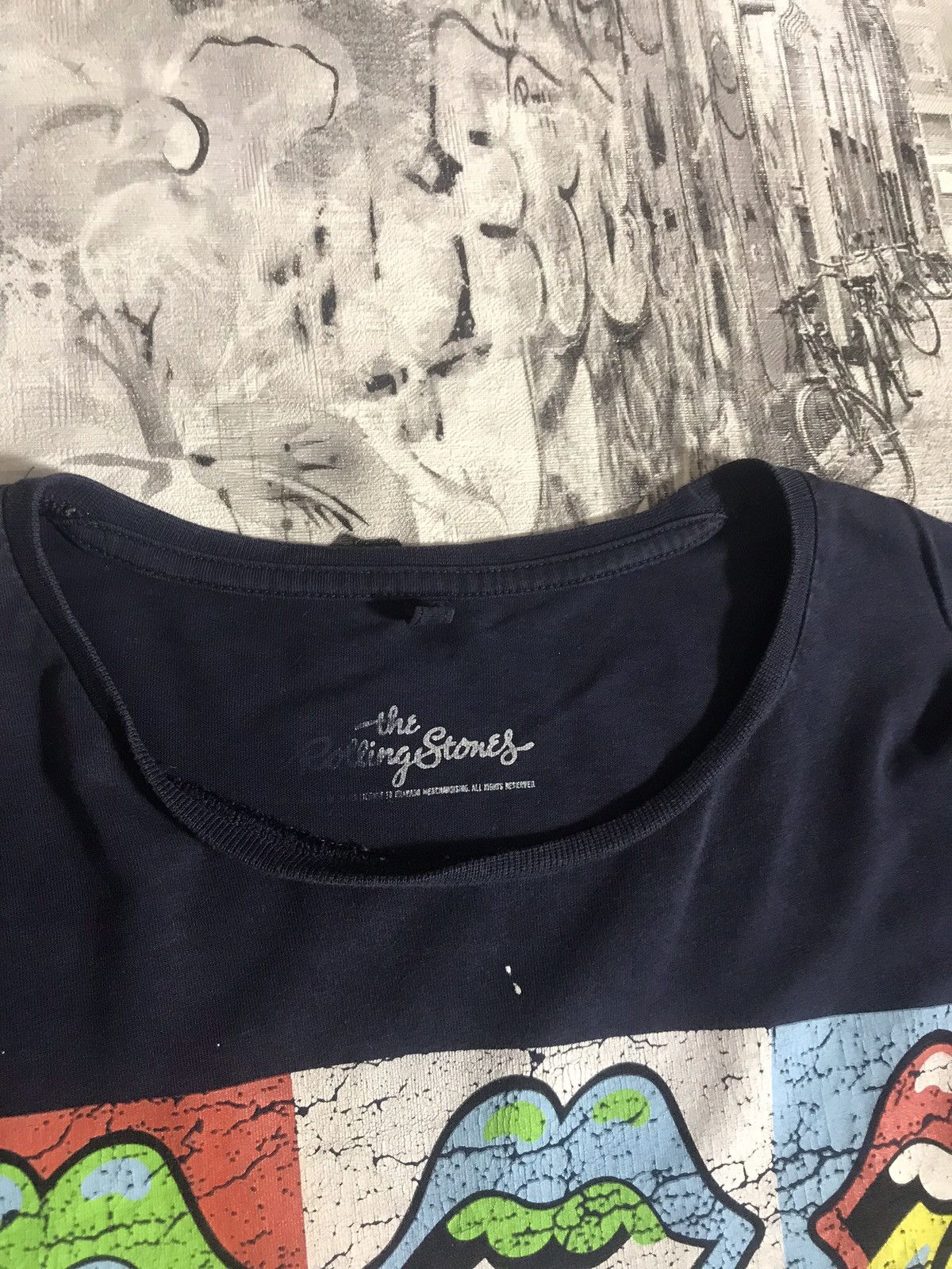 Vintage The Rolling Stones band t-shirt Size US L / EU 52-54 / 3 - 8 Thumbnail