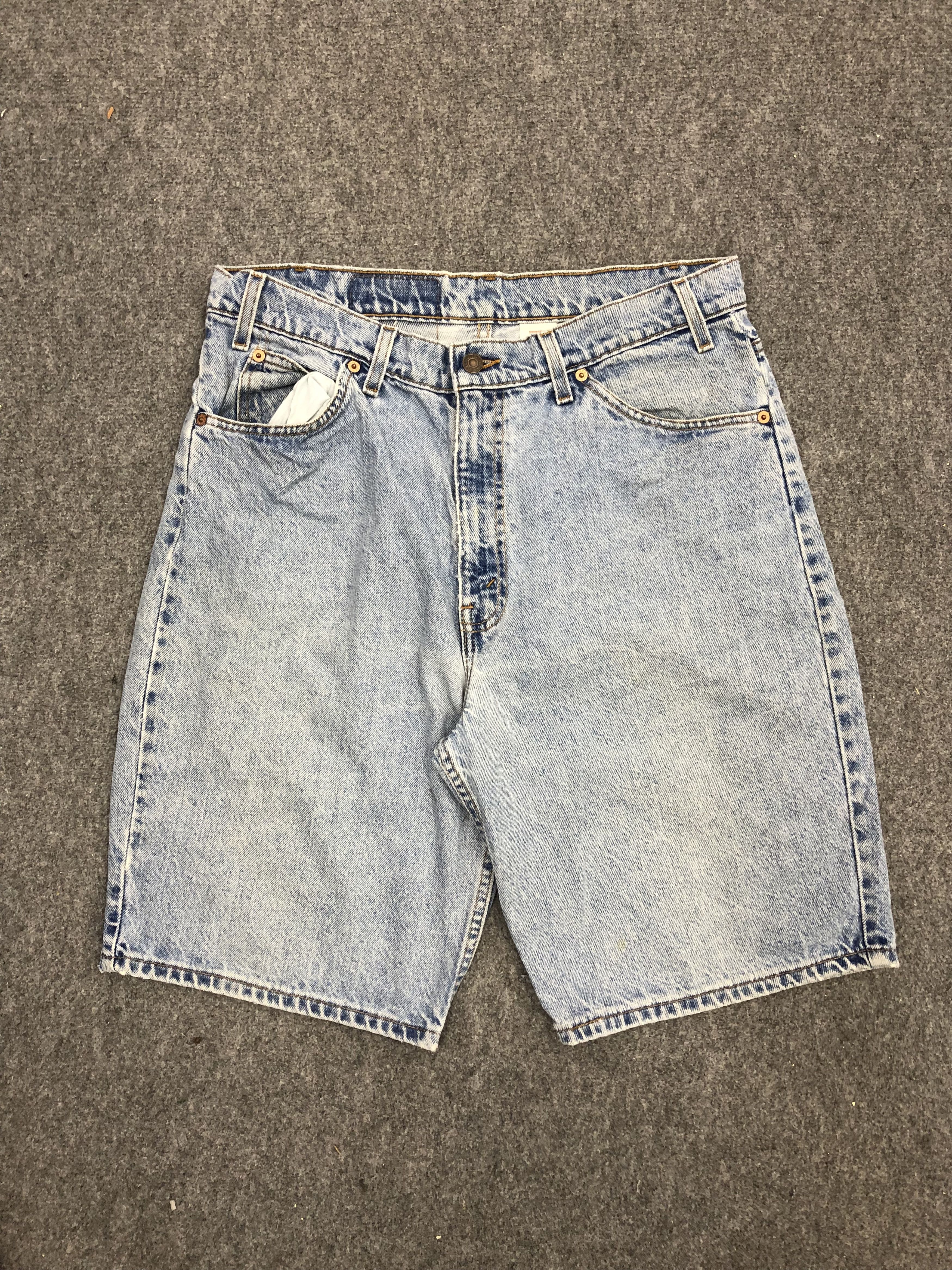 Levi's Vintage Levis 550 Denim DP1169 Size US 34 / EU 50 - 1 Thumbnail