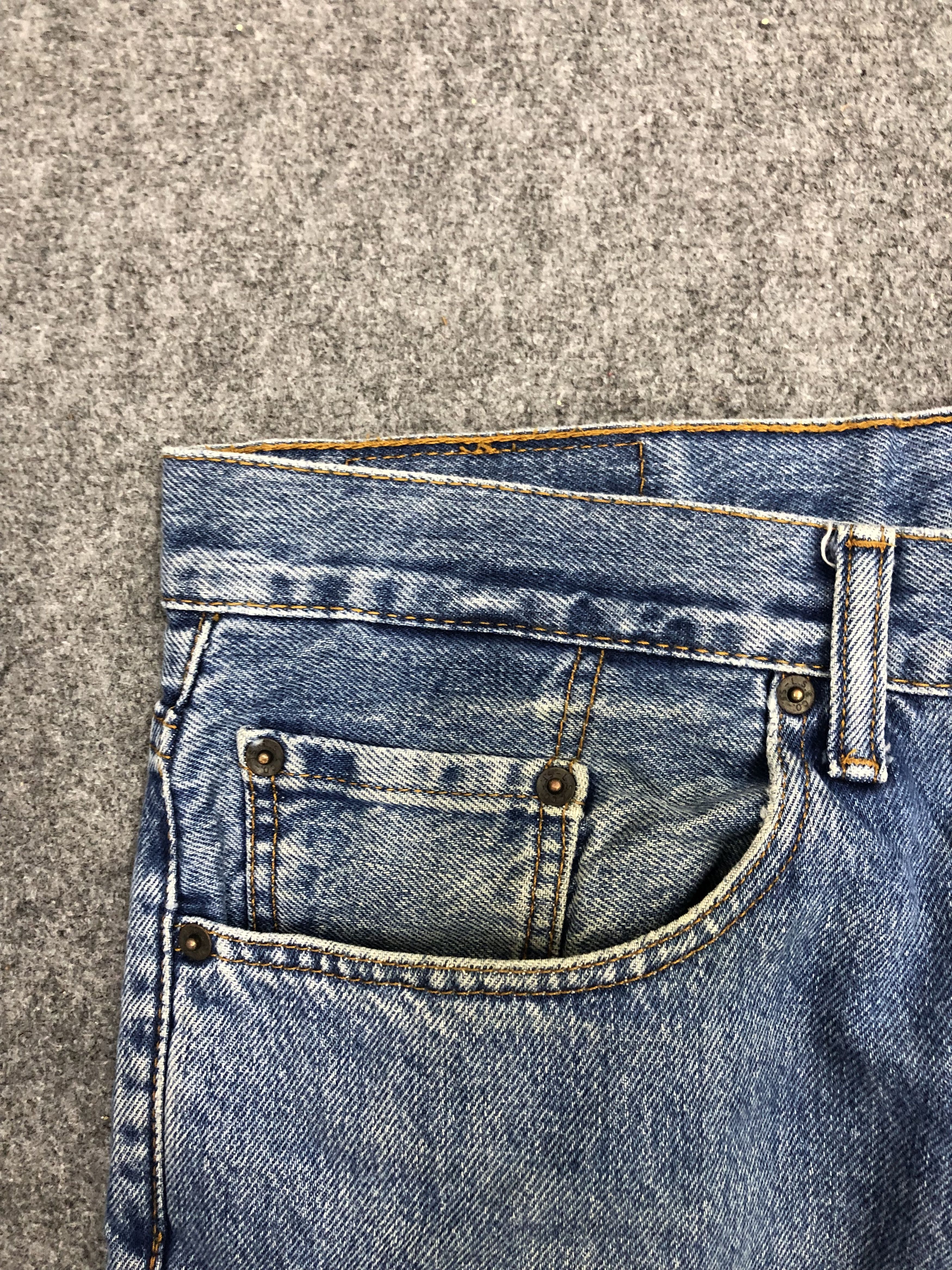 Levi's × Vintage Vintage Levis 504 Denim DP1178 Size US 34 / EU 50 - 6 Thumbnail
