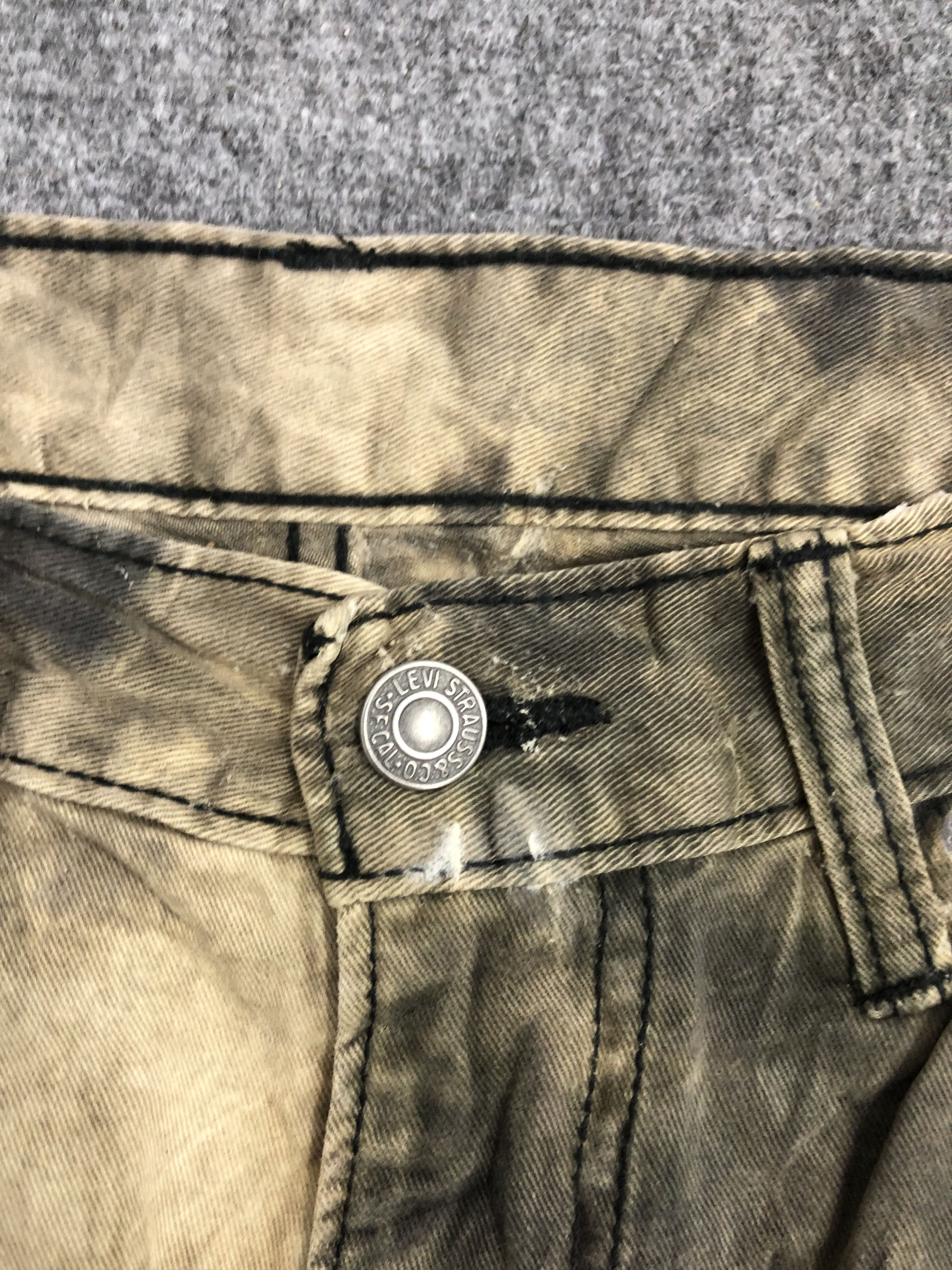 Levi's Vintage Levis 514 Acid Wash Denim DP1189 Size US 34 / EU 50 - 7 Thumbnail