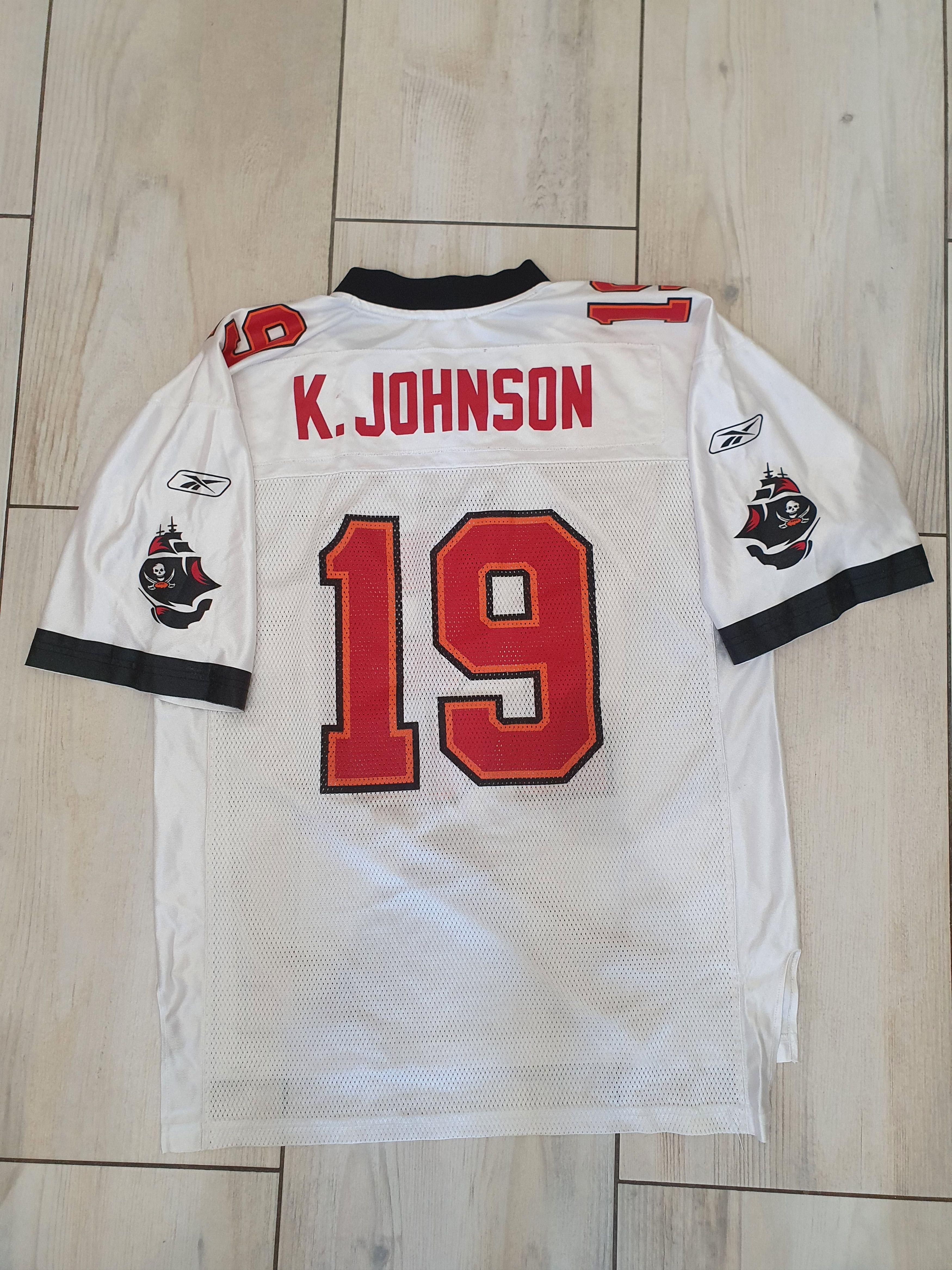 2000 Keyshawn Johnson Tampa Bay Buccaneers Authentic Adidas NFL Jersey SZ  52 XXL