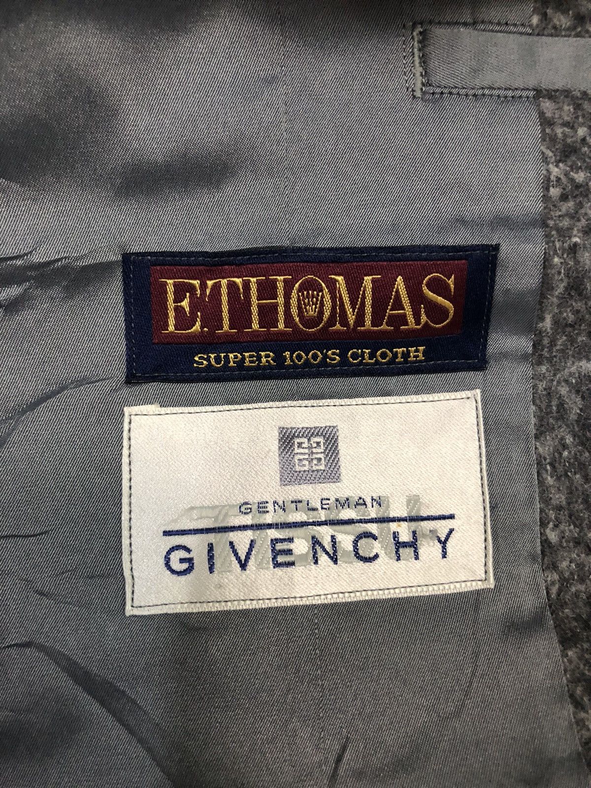 Designer × Givenchy × Vintage Vintage Gentleman Givenchy Blazer Coat Jacket Size US M / EU 48-50 / 2 - 9 Thumbnail