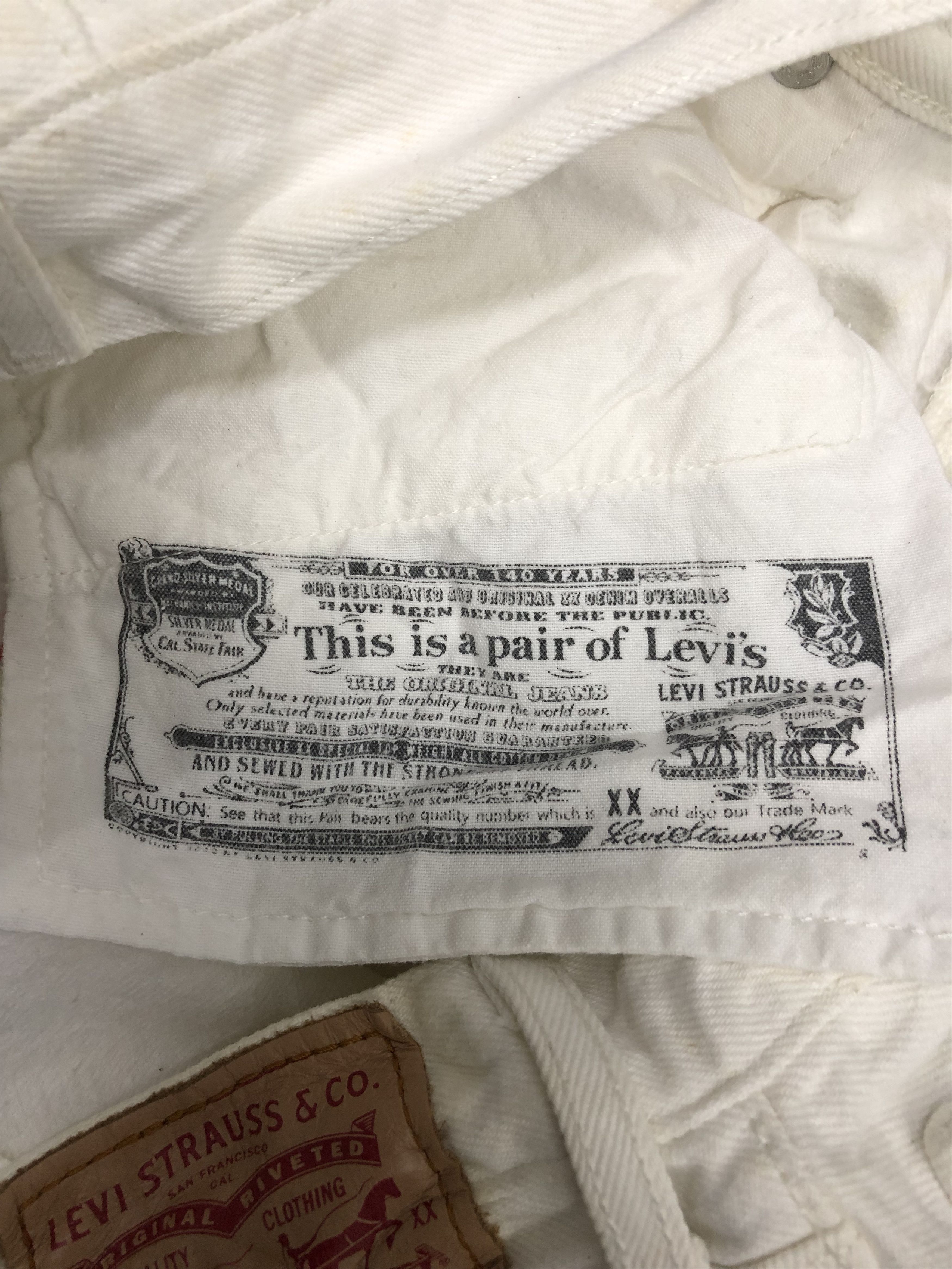 Levi's Vintage Levis 501 Denim DP1209 Size US 34 / EU 50 - 9 Thumbnail