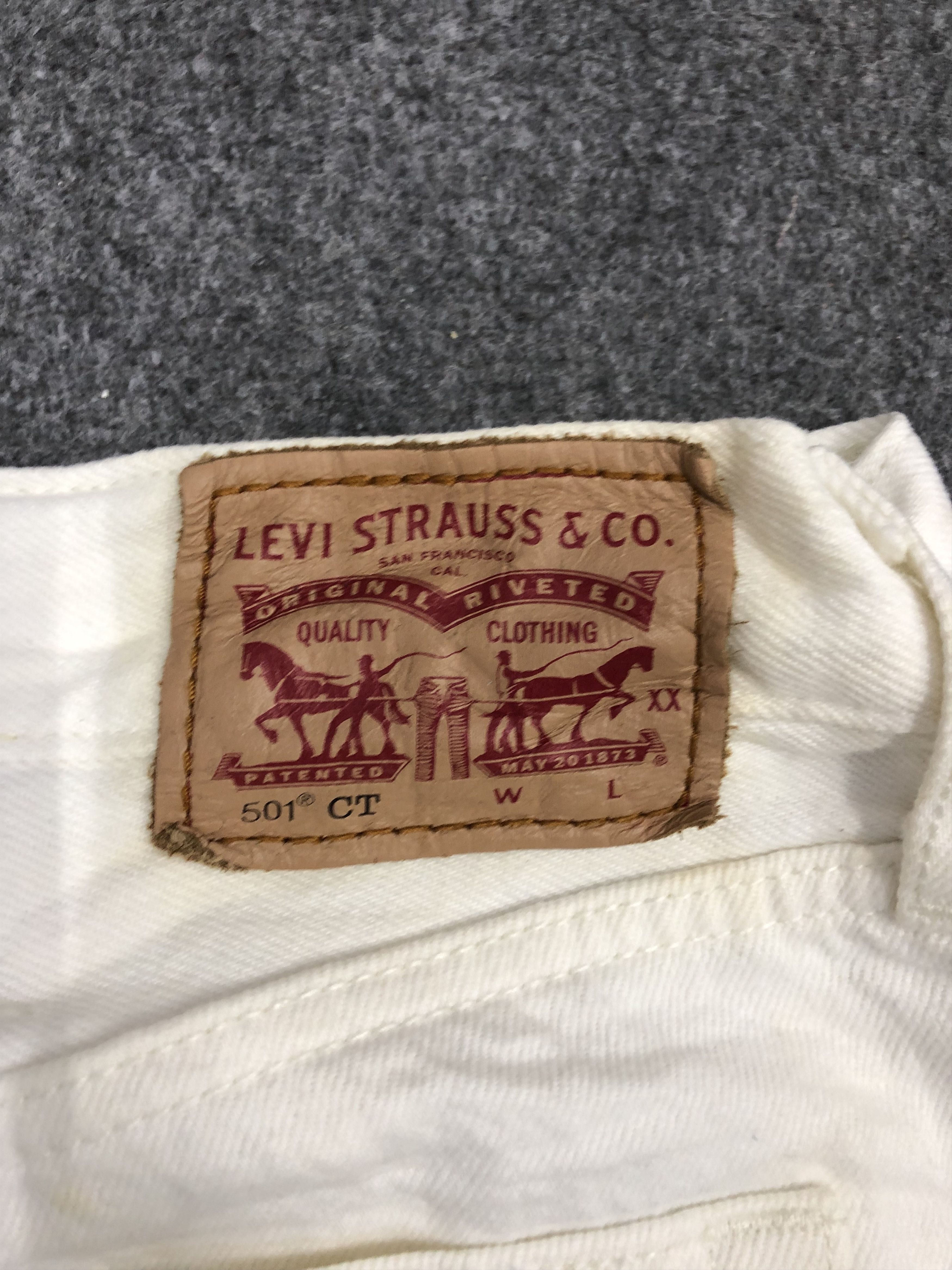 Levi's Vintage Levis 501 Denim DP1209 Size US 34 / EU 50 - 3 Thumbnail