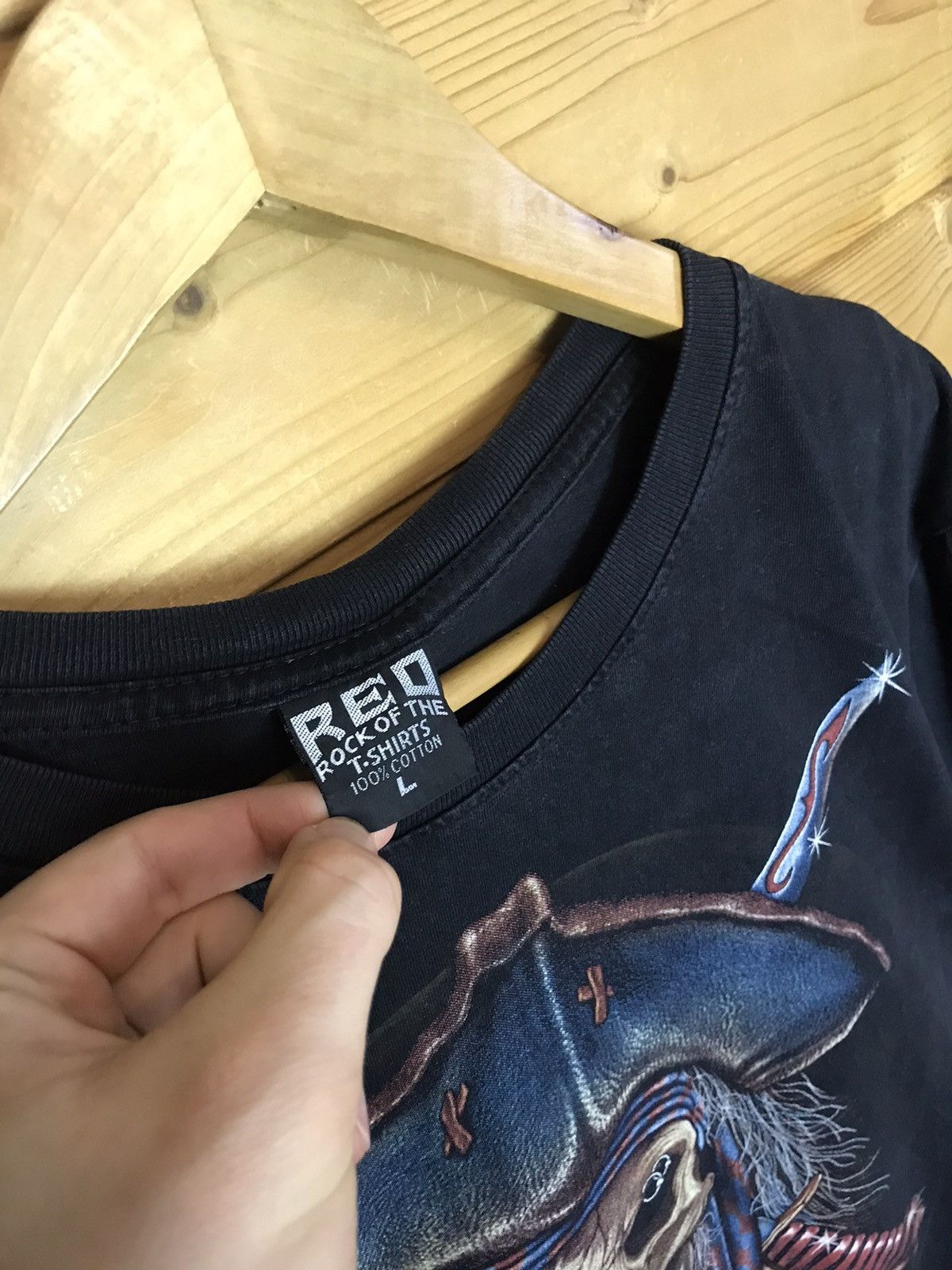 Vintage Vintage Pirate skull t-shirt Size US L / EU 52-54 / 3 - 5 Thumbnail