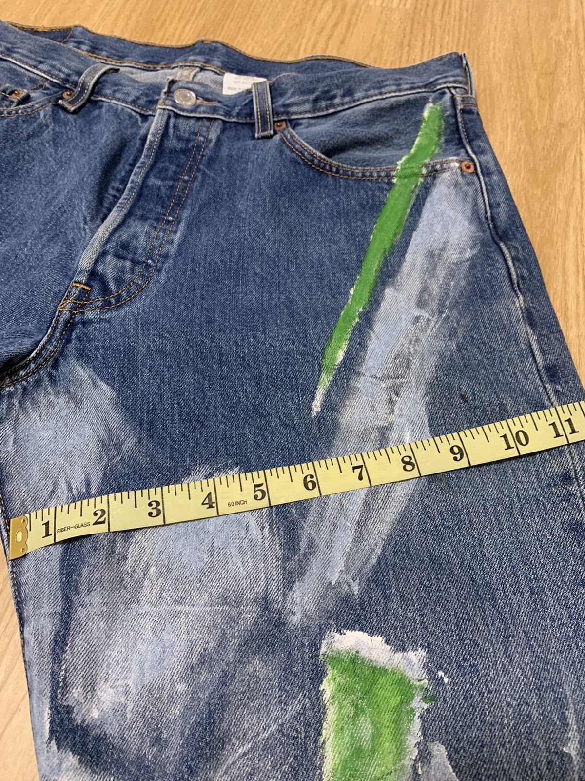 Levi's Levis 501 Custom Abstract Evangelion Size US 34 / EU 50 - 9 Thumbnail
