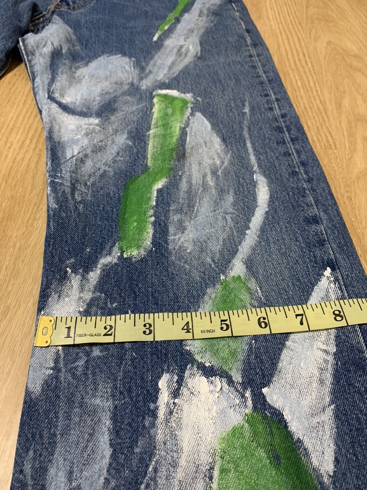 Levi's Levis 501 Custom Abstract Evangelion Size US 34 / EU 50 - 12 Thumbnail