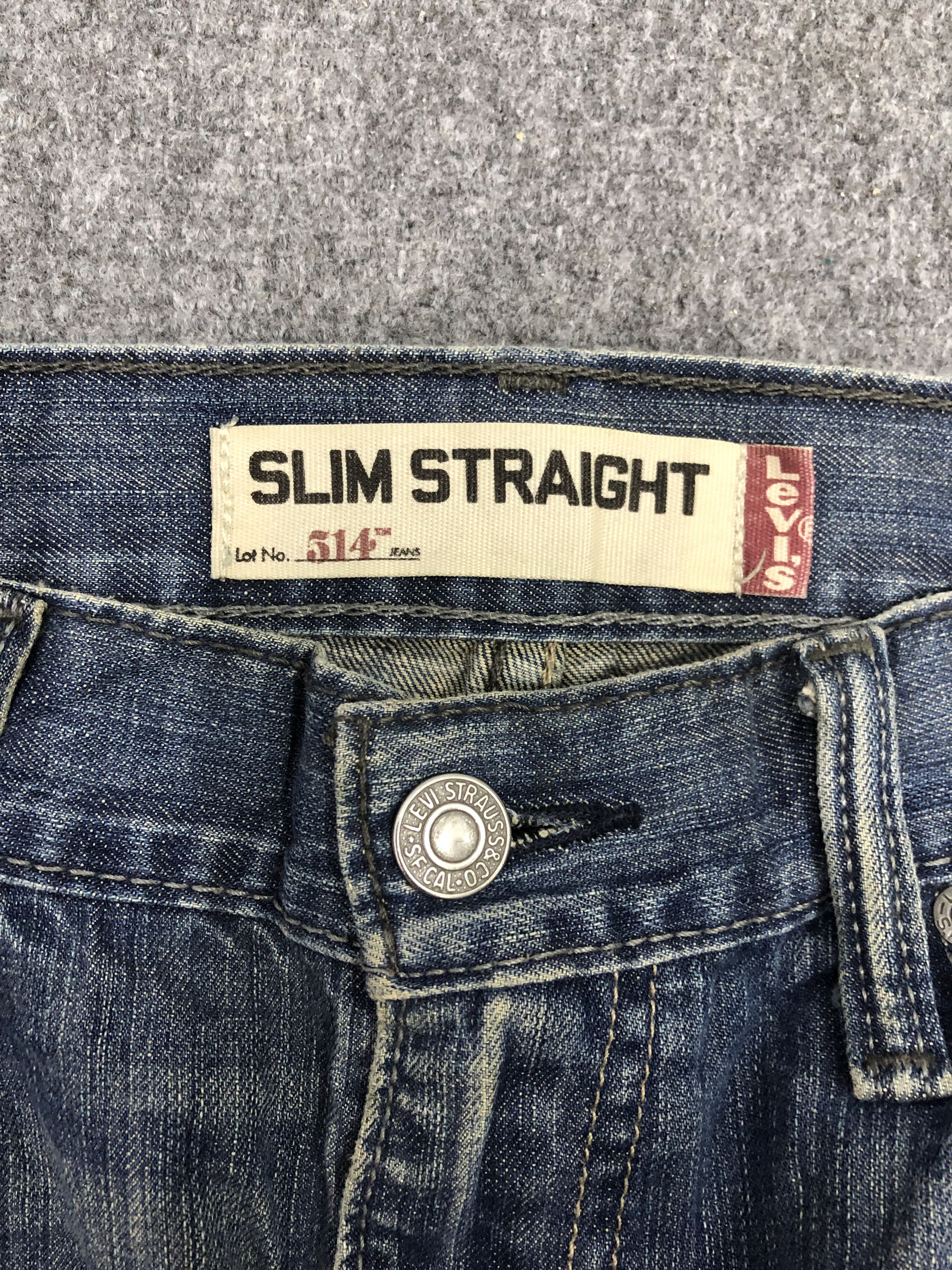 Levi's × Vintage Vintage Levis 514 Denim DP1282 Size US 34 / EU 50 - 7 Thumbnail