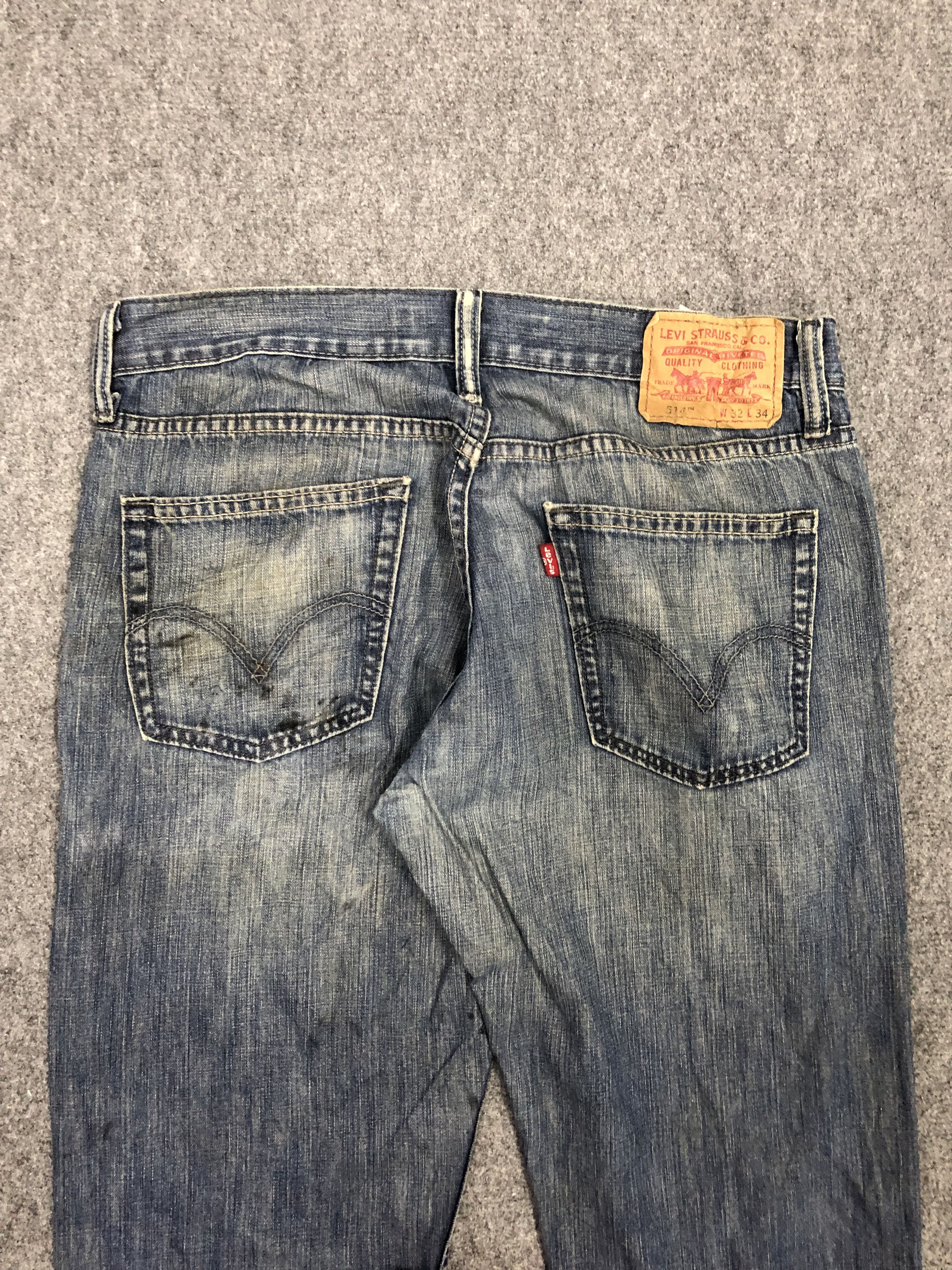 Levi's × Vintage Vintage Levis 514 Denim DP1282 Size US 34 / EU 50 - 4 Thumbnail