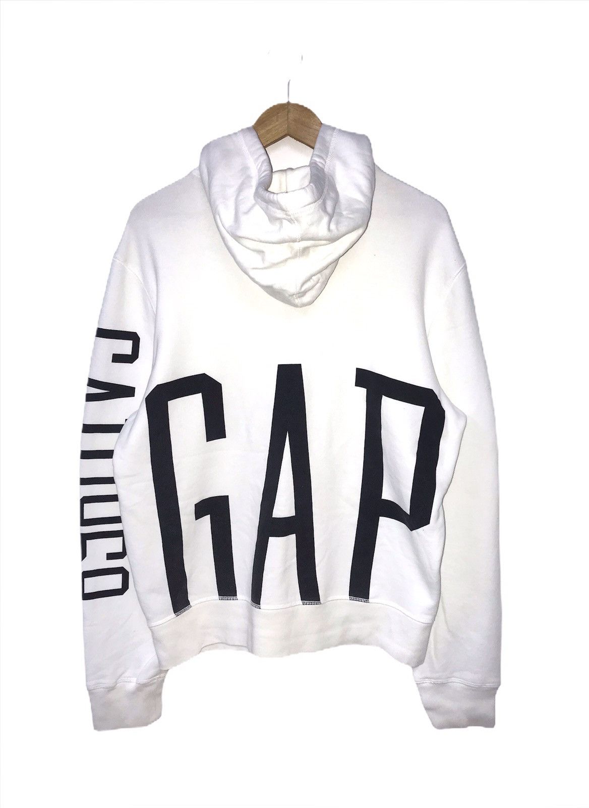 Gap × Vintage GAP 1969 Hoodie Rare Big Logo Spell Out Hip Hop Style Size US L / EU 52-54 / 3 - 1 Thumbnail