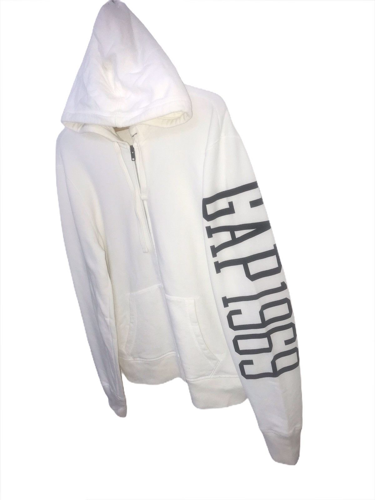 Gap × Vintage GAP 1969 Hoodie Rare Big Logo Spell Out Hip Hop Style Size US L / EU 52-54 / 3 - 4 Thumbnail