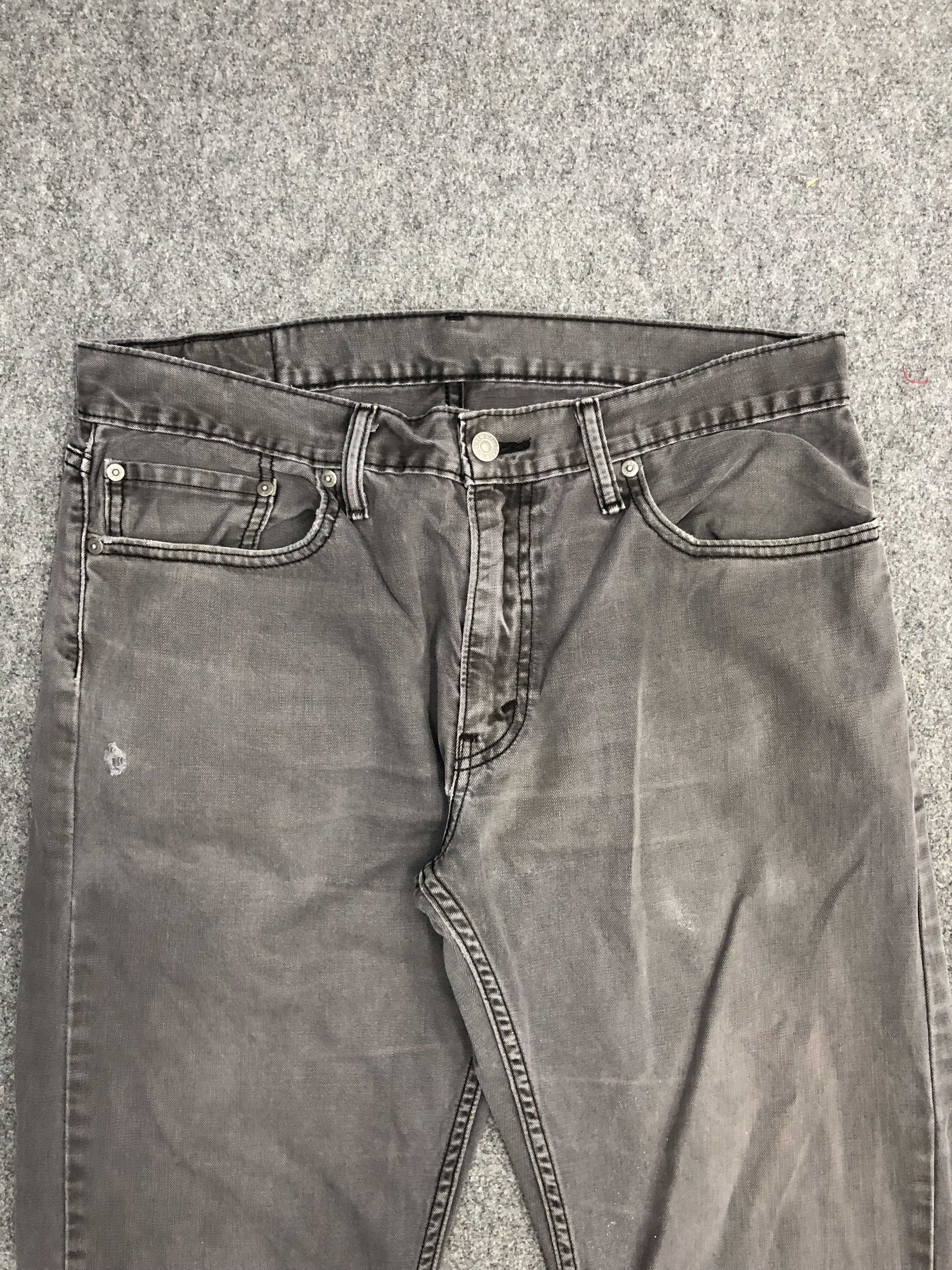 Levi's × Vintage Vintage Levis 514 Denim Black DP1321 Size US 34 / EU 50 - 2 Thumbnail