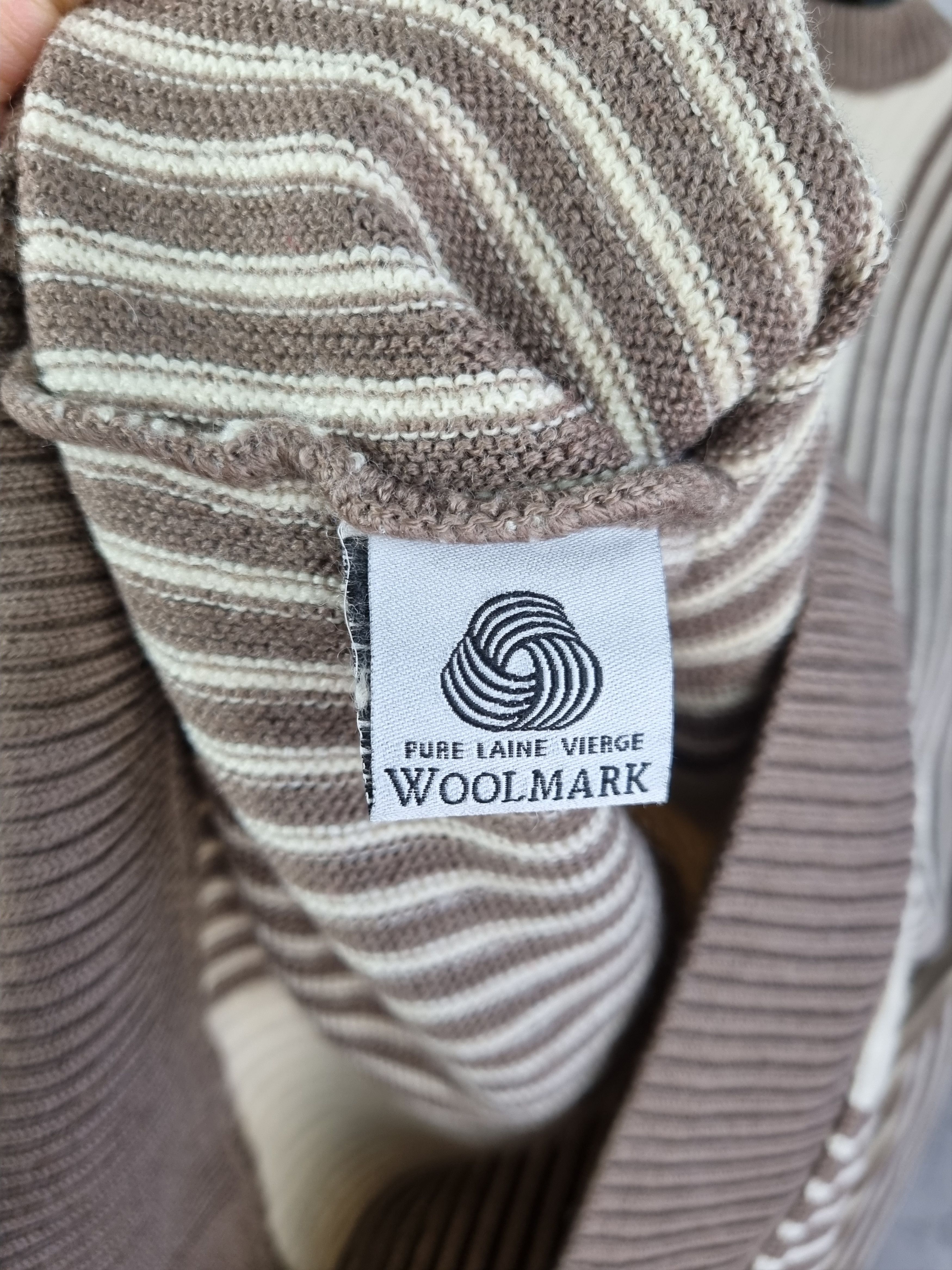 Lacoste × Vintage 90s LACOSTE Wool Knitted Stripes Sweater TYLER Style Size US S / EU 44-46 / 1 - 8 Thumbnail