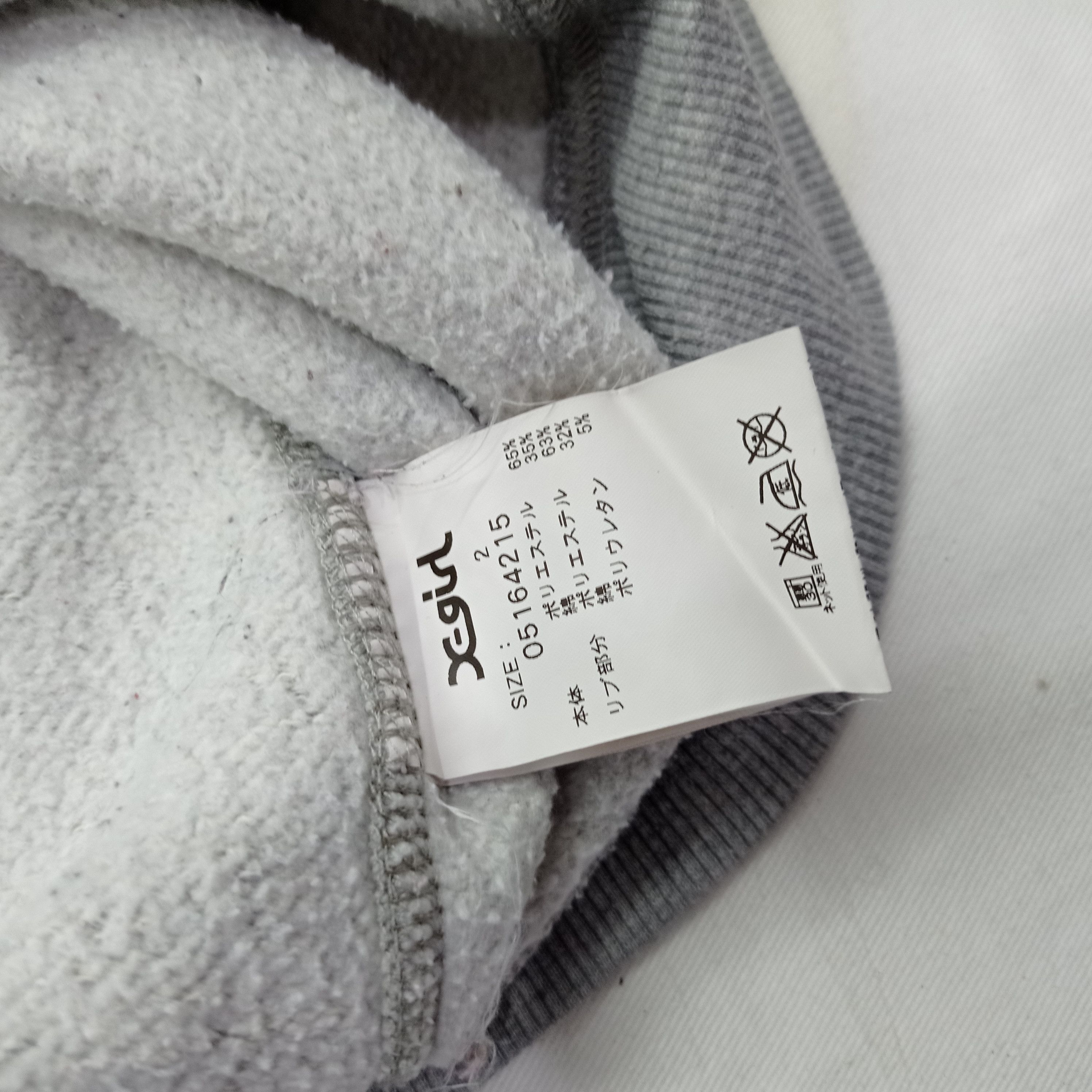 Japanese Brand X Girl Off Set Sweatshirt Size S / US 4 / IT 40 - 10 Thumbnail