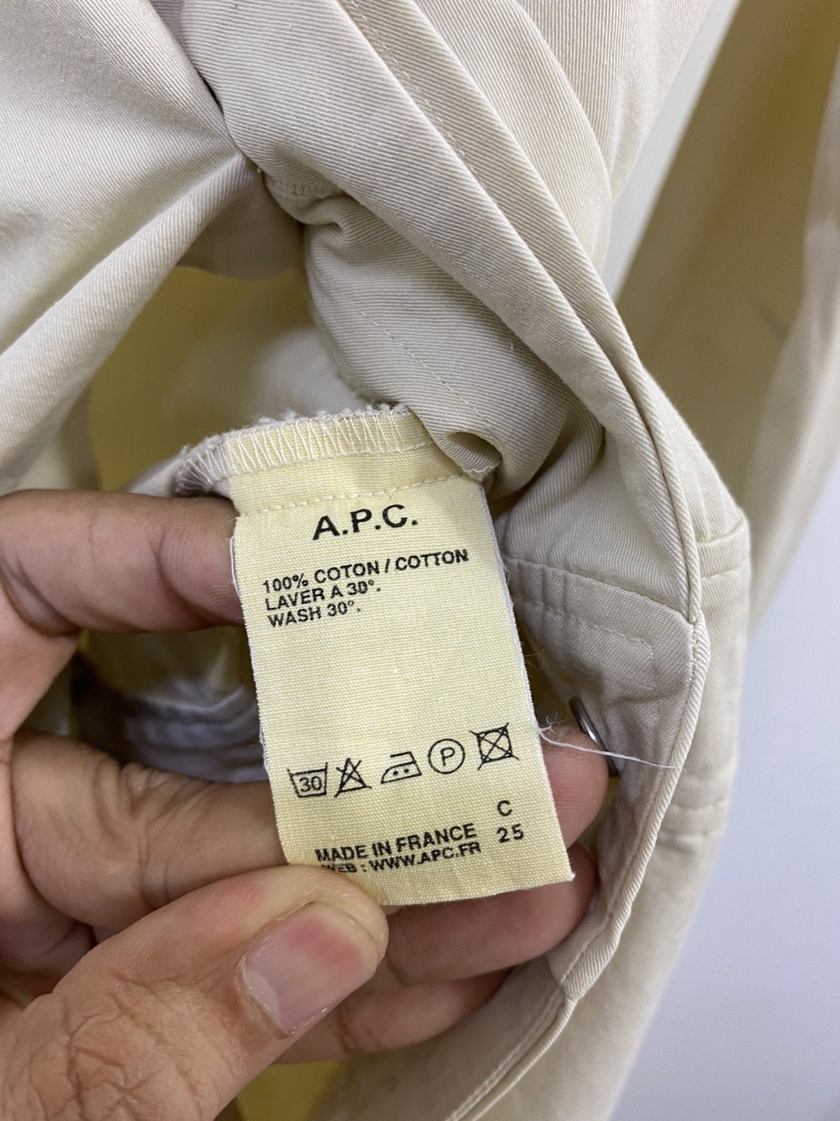 A.P.C. A.P.C. Jumpsuit Rue De Fleurus Paris Rare Design Size US 29 - 10 Thumbnail