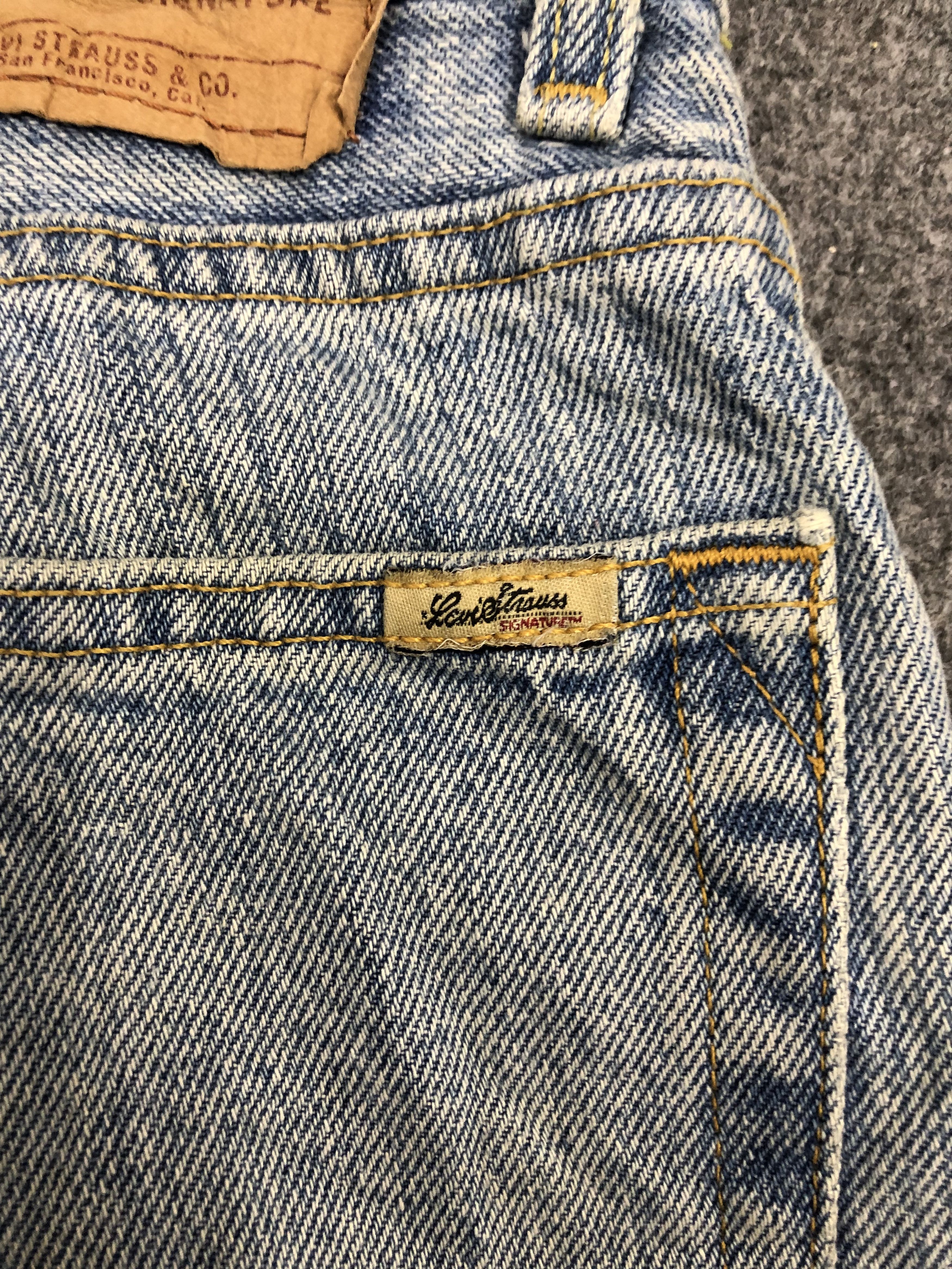 Levi's × Vintage Vintage Levis Signature Denim DP1129 Size US 34 / EU 50 - 12 Thumbnail