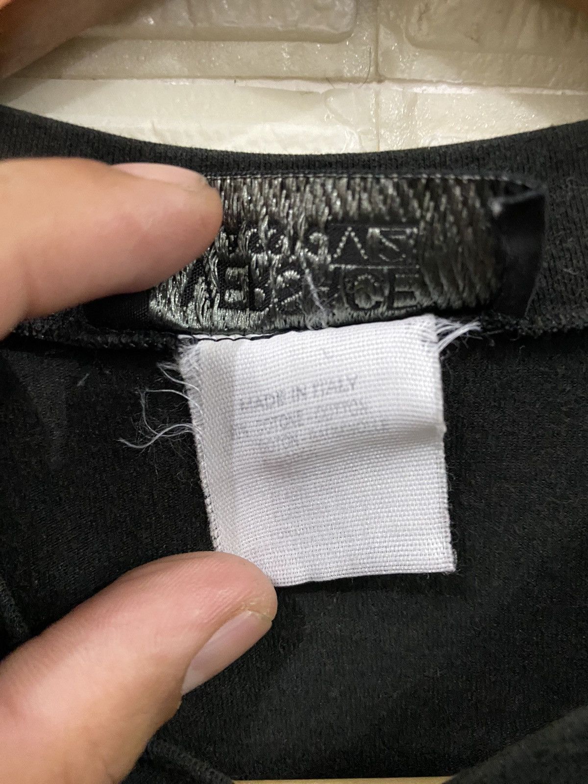 Versace Versace Classic V2 Plain Black T-shirt Size US S / EU 44-46 / 1 - 6 Thumbnail