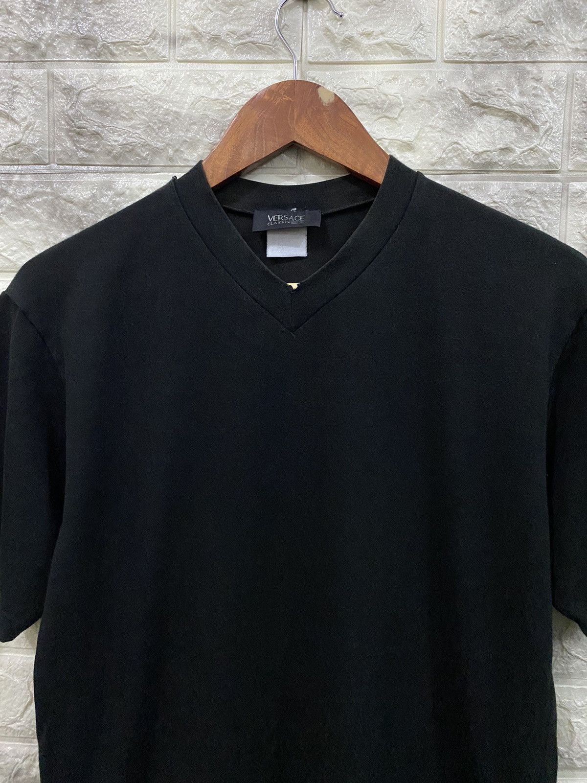 Versace Versace Classic V2 Plain Black T-shirt Size US S / EU 44-46 / 1 - 3 Thumbnail