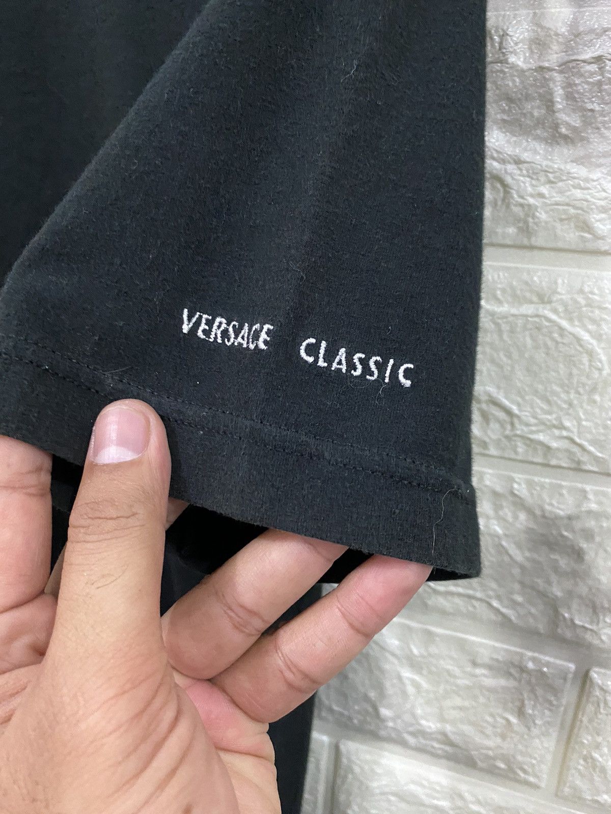 Versace Versace Classic V2 Plain Black T-shirt Size US S / EU 44-46 / 1 - 4 Thumbnail