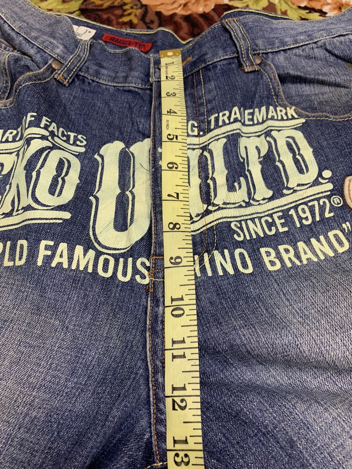 Ecko Unltd. Ecko Baggy Fit Big Logo Printed Size US 33 - 12 Thumbnail